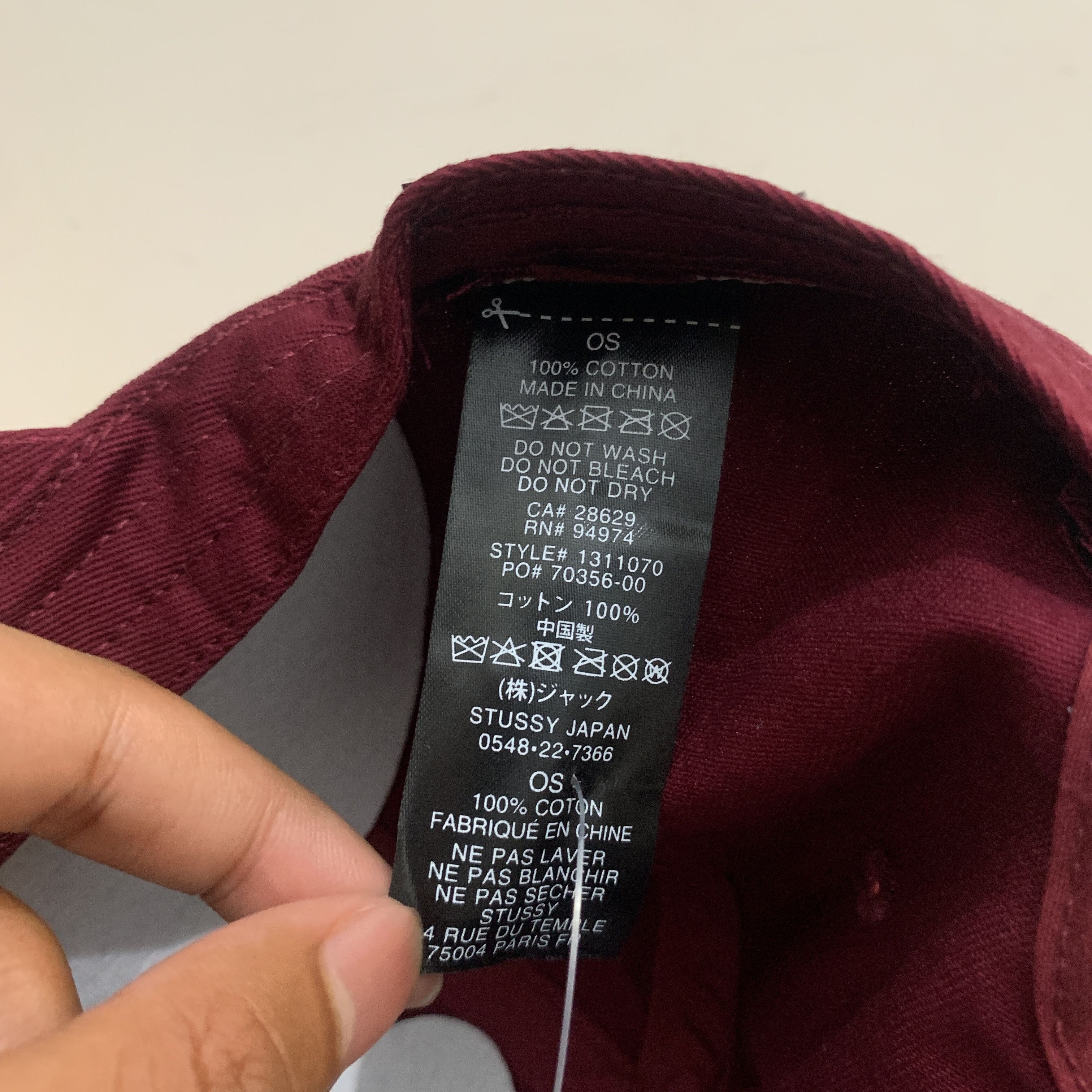 Stussy Stussy basic stock low pro cap Size ONE SIZE - 5 Thumbnail