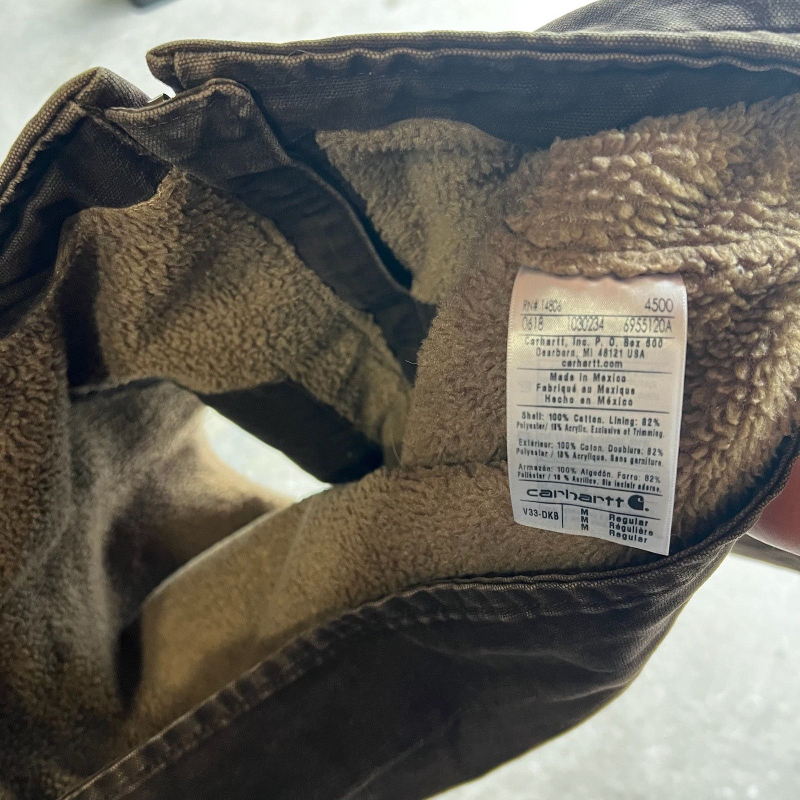 Carhartt × Vintage Carhartt V33 DKB brown work wear vest Size US M / EU 48-50 / 2 - 4 Thumbnail
