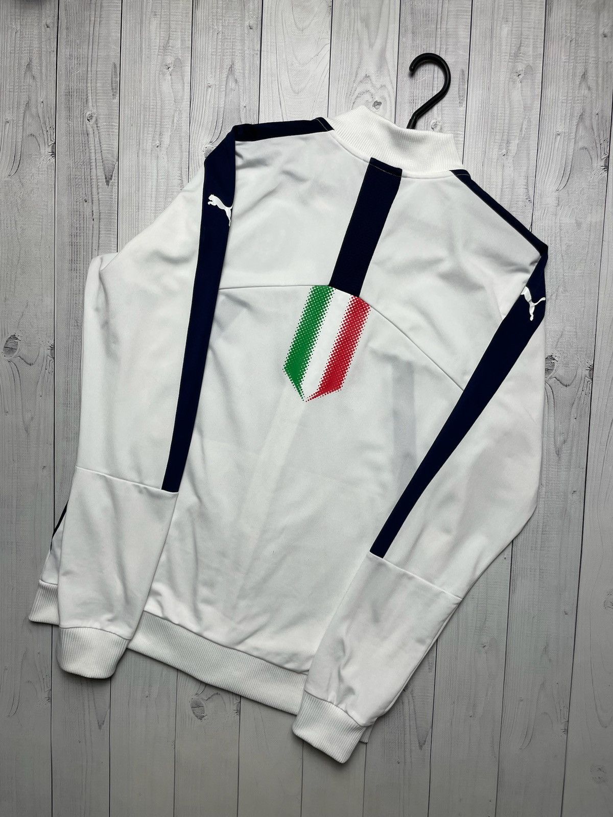 Puma × Vintage Vintage puma Italia Soccer track jacket logo rare Italy M Size US M / EU 48-50 / 2 - 1 Thumbnail