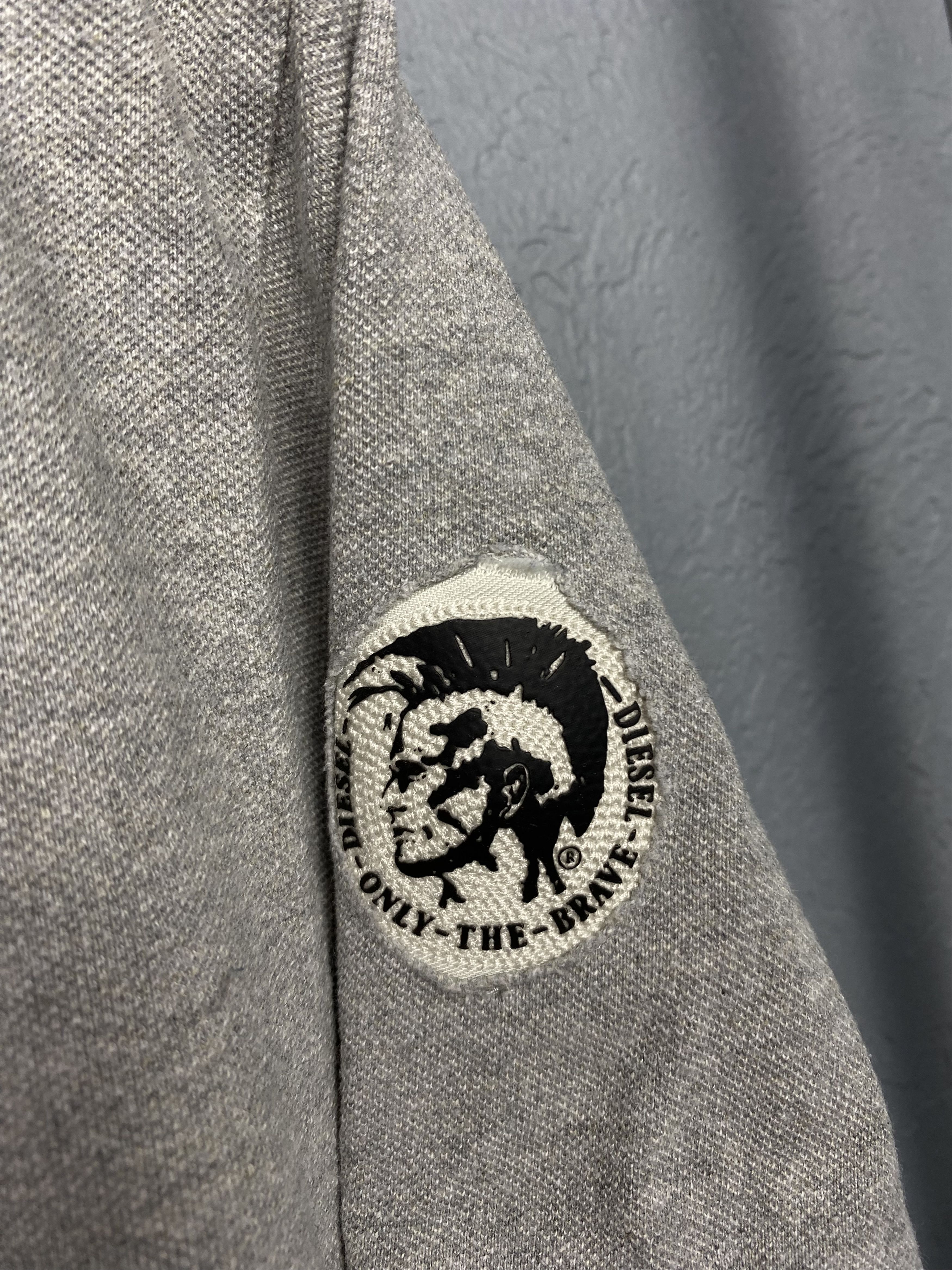Diesel × Vintage Diesel Vintage Mens Punk Logo Polo Shirt Size US M / EU 48-50 / 2 - 3 Thumbnail