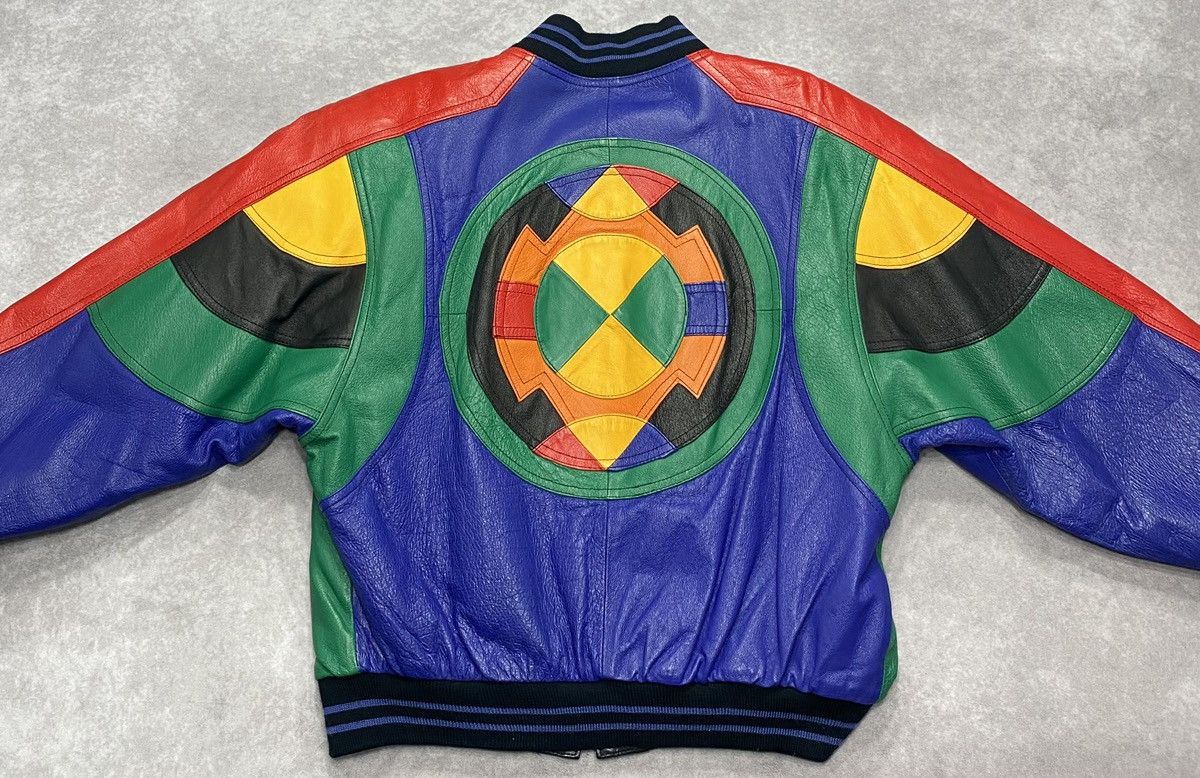 Vintage 80’s Vintage Winlit Leather Bomber Jacket Size US S / EU 44-46 / 1 - 3 Thumbnail