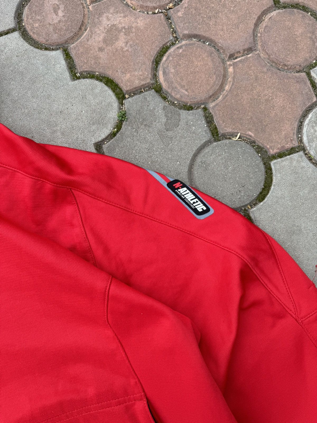 Nike × Vintage Vintage Nike Center Swoosh Boxy Hoodie Y2K Size US M / EU 48-50 / 2 - 3 Thumbnail