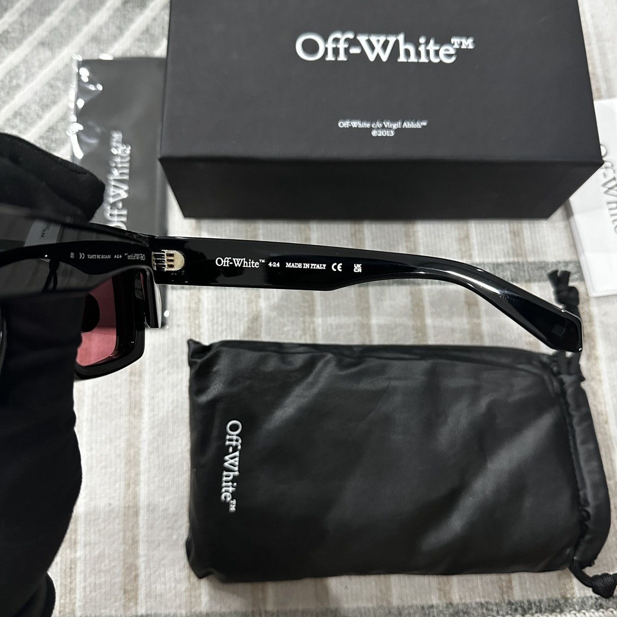 Off-White OFF-WHITE VIRGIL SUNGLASSES Size ONE SIZE - 7 Thumbnail