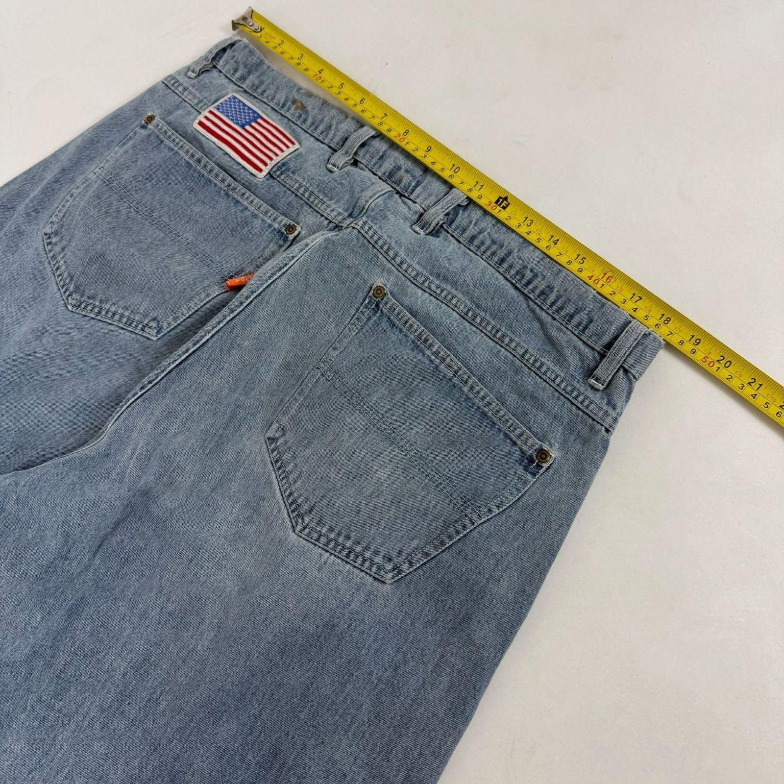 Ecko Unltd. × JNCO × Vintage Vintage y2k faded stonewash archive baggy wide leg rare jean Size US 36 / EU 52 - 5 Thumbnail