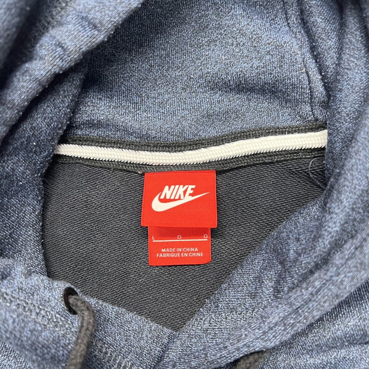 Nike Nike Sweatshirt Hoodie Blue French Terry Sweater Pullover Size US L / EU 52-54 / 3 - 8 Thumbnail