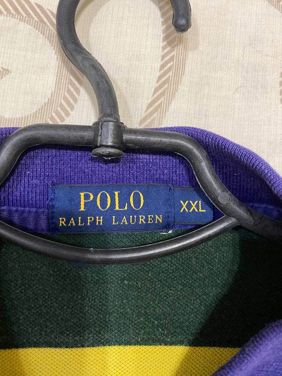 Polo Ralph Lauren Polo Ralph Lauren Multicolor Striped Crest Polo Shirt Size US XXL / EU 58 / 5 - 5 Thumbnail