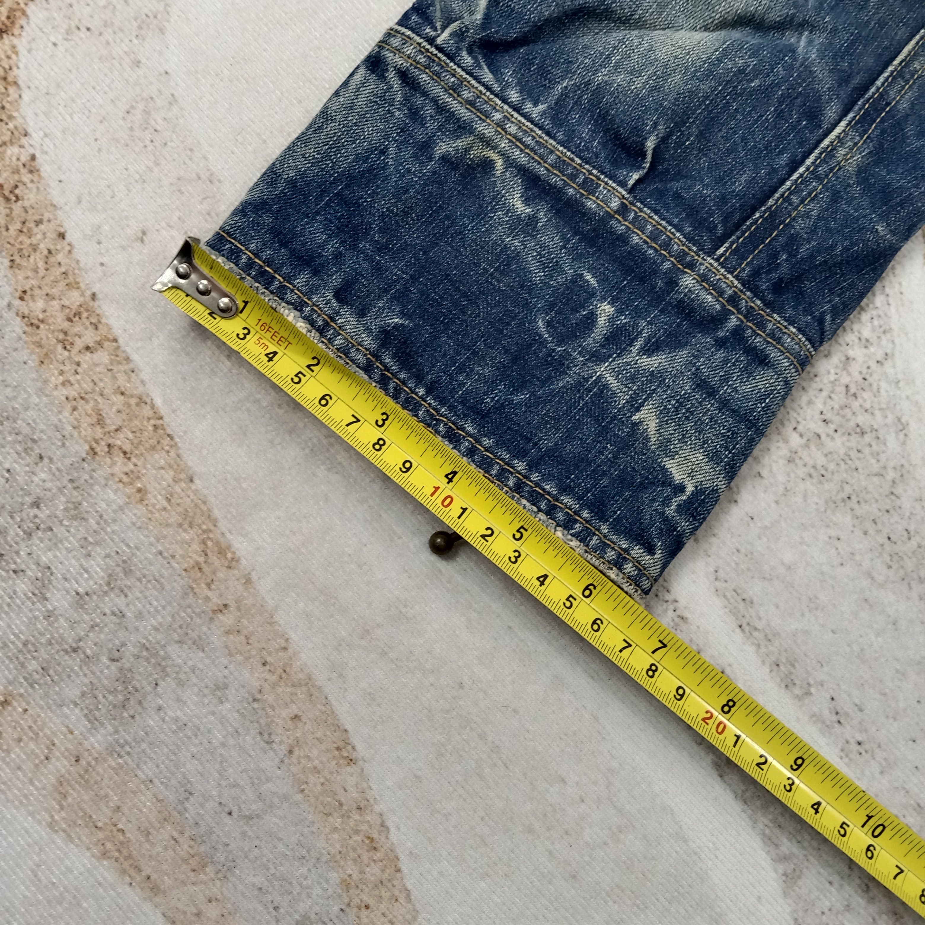 Hysteric Glamour Hysteric Glamour Japanese 3 Quarters Denim Jeans C258N28 Size US 27 - 13 Thumbnail