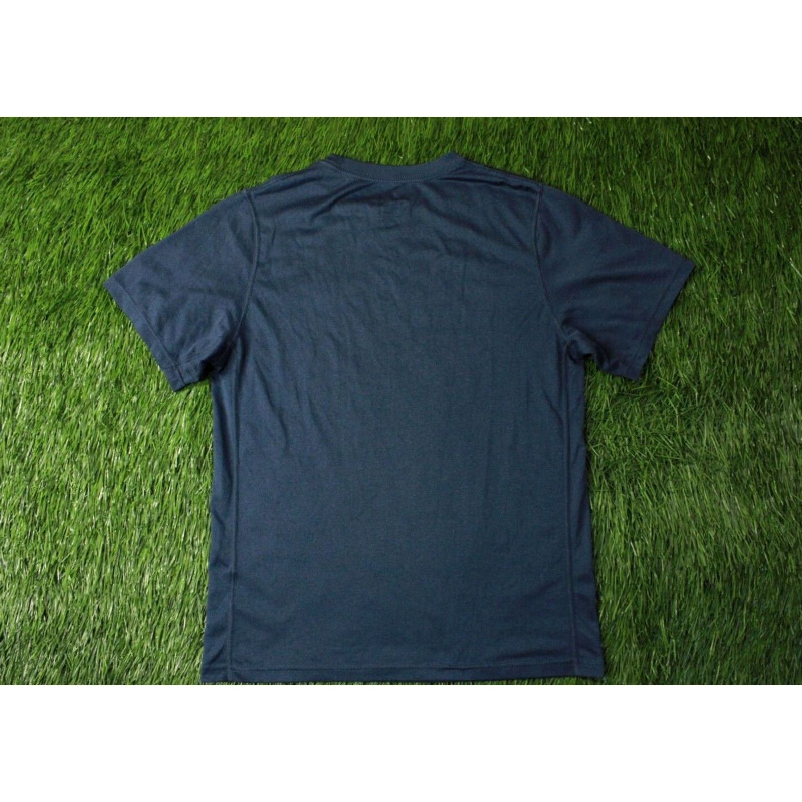 Nike Nike Dri-FIT Original Run Training Men Shirt Jersey T-Shirt Tee Size S Small Blue Nike Dri-FIT Running Shirt Men Short Sleeve Jersey Solid 90s Size US S / EU 44-46 / 1 - 8 Thumbnail
