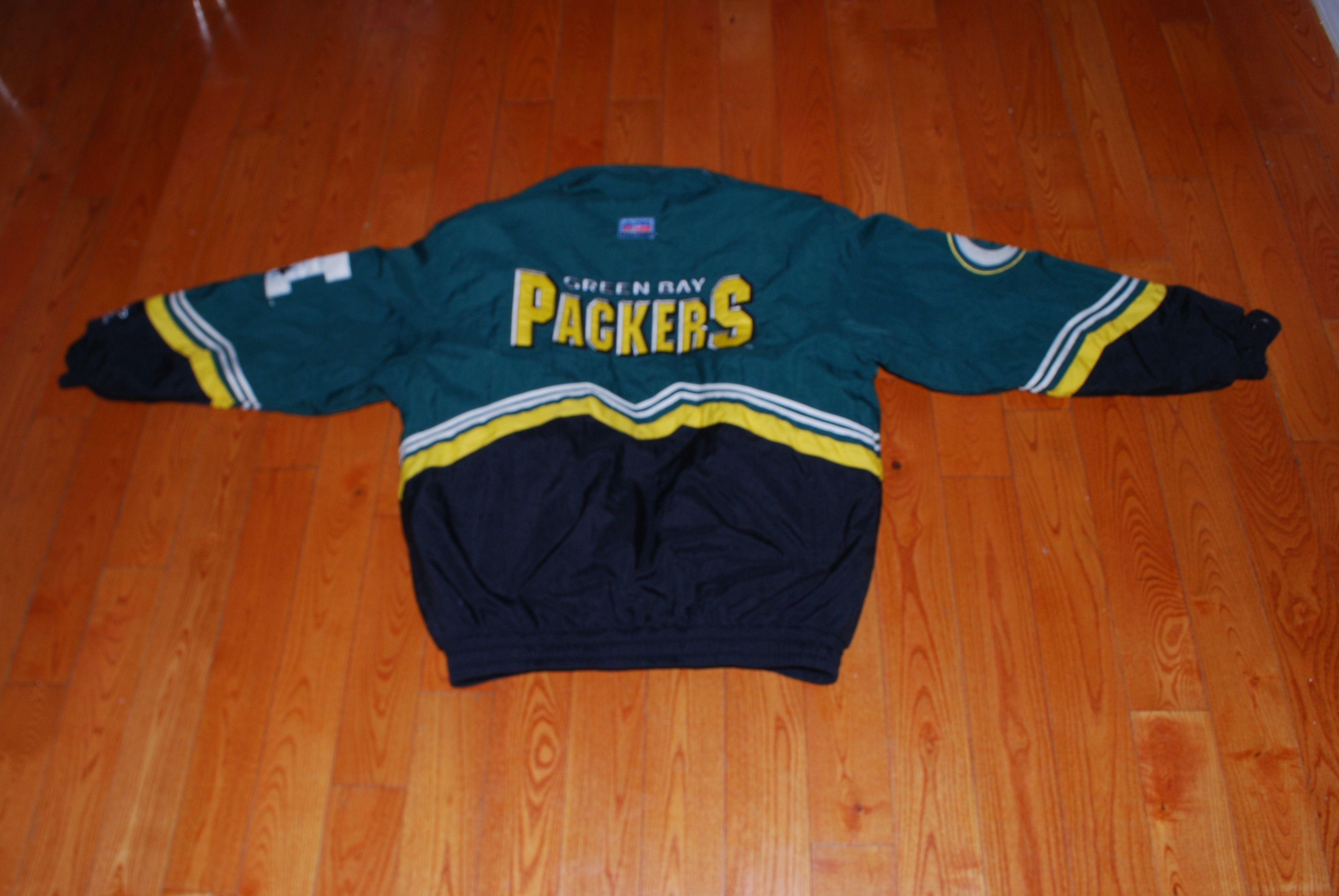 NFL Vintage ProLine NFL Greenbay Packers Puffer Jacket from 1990 Size US XXL / EU 58 / 5 - 9 Thumbnail