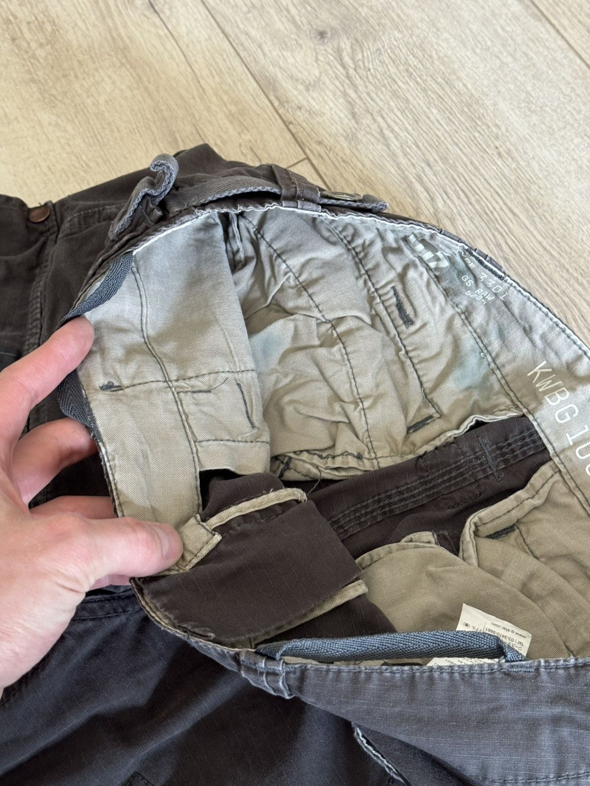 G-Star G Star Raw Pants Vintage Y2K Style Cargo Size US 32 / EU 48 - 8 Thumbnail