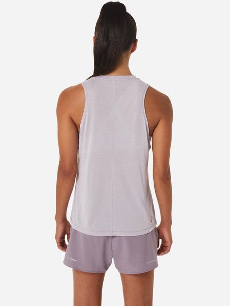 Asics Asics Tiger Womens Light Purple Sleeveless Training Tank Top Size L / US 10 / IT 46 - 2 Thumbnail