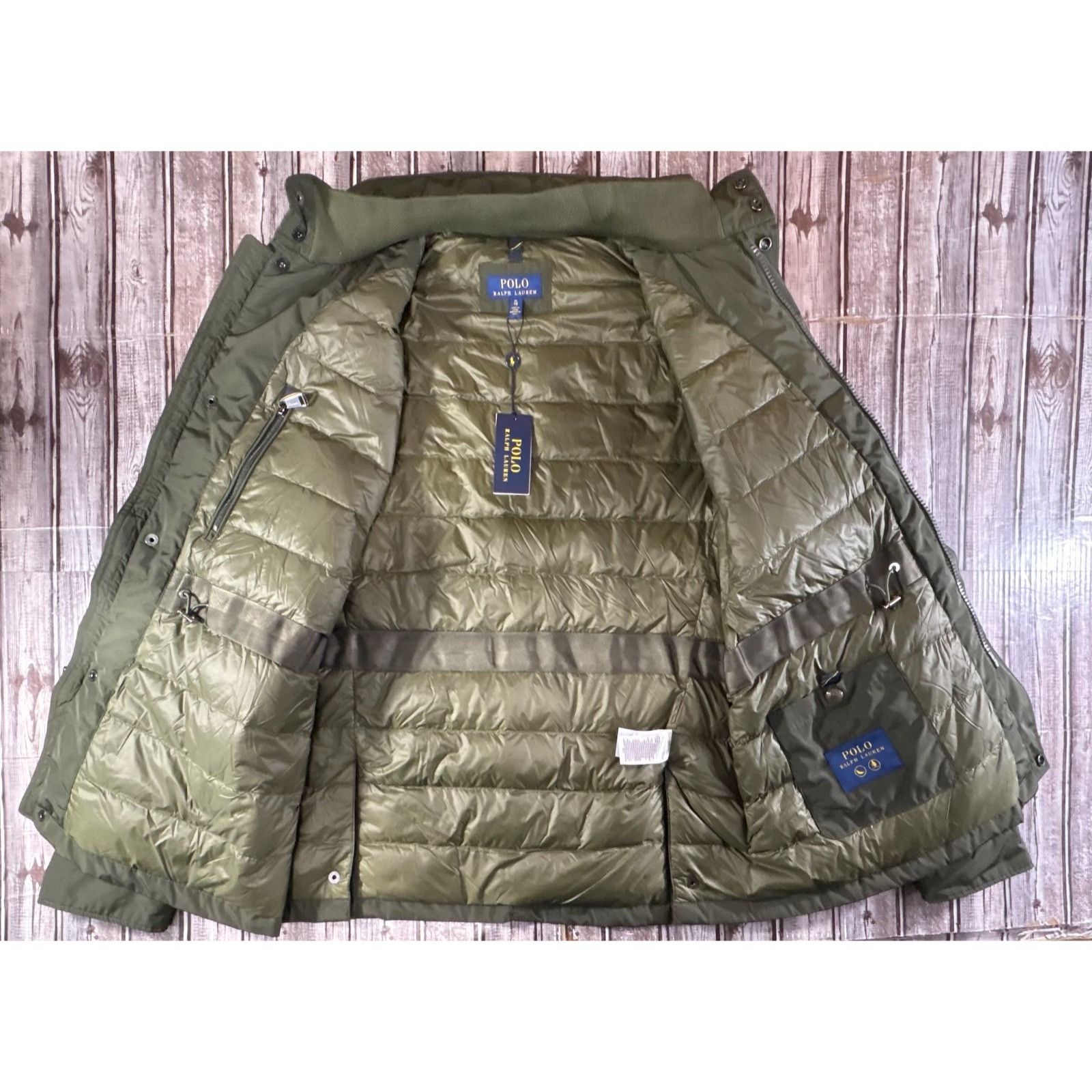 Polo Ralph Lauren Polo Ralph Lauren M-65 quilted Down filed Jacket size XL Gre Size US XL / EU 56 / 4 - 11 Thumbnail