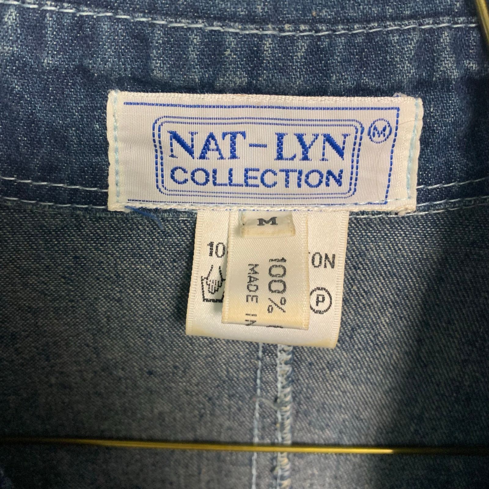 Vintage Nat-Lyn Collection Vintage Denim Sequin Western Duster M Size M / US 6-8 / IT 42-44 - 5 Thumbnail
