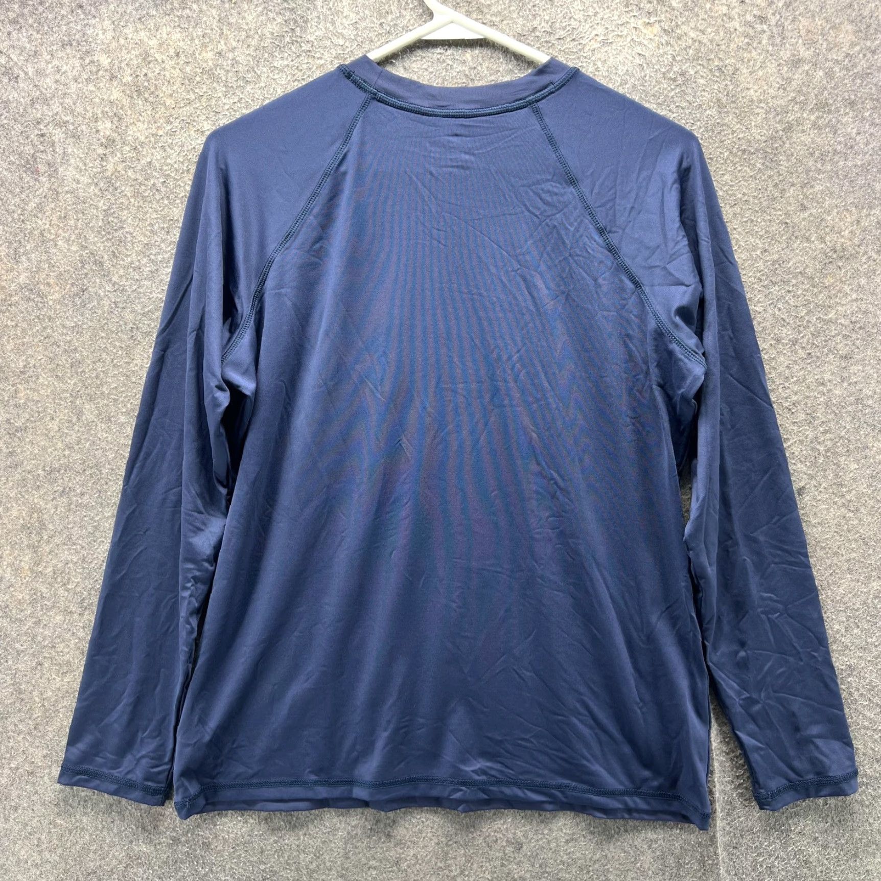 Nike Nike Swim Shirt Mens M Blue Dri-FIT Long Sleeve Rash Guard Size US M / EU 48-50 / 2 - 2 Thumbnail