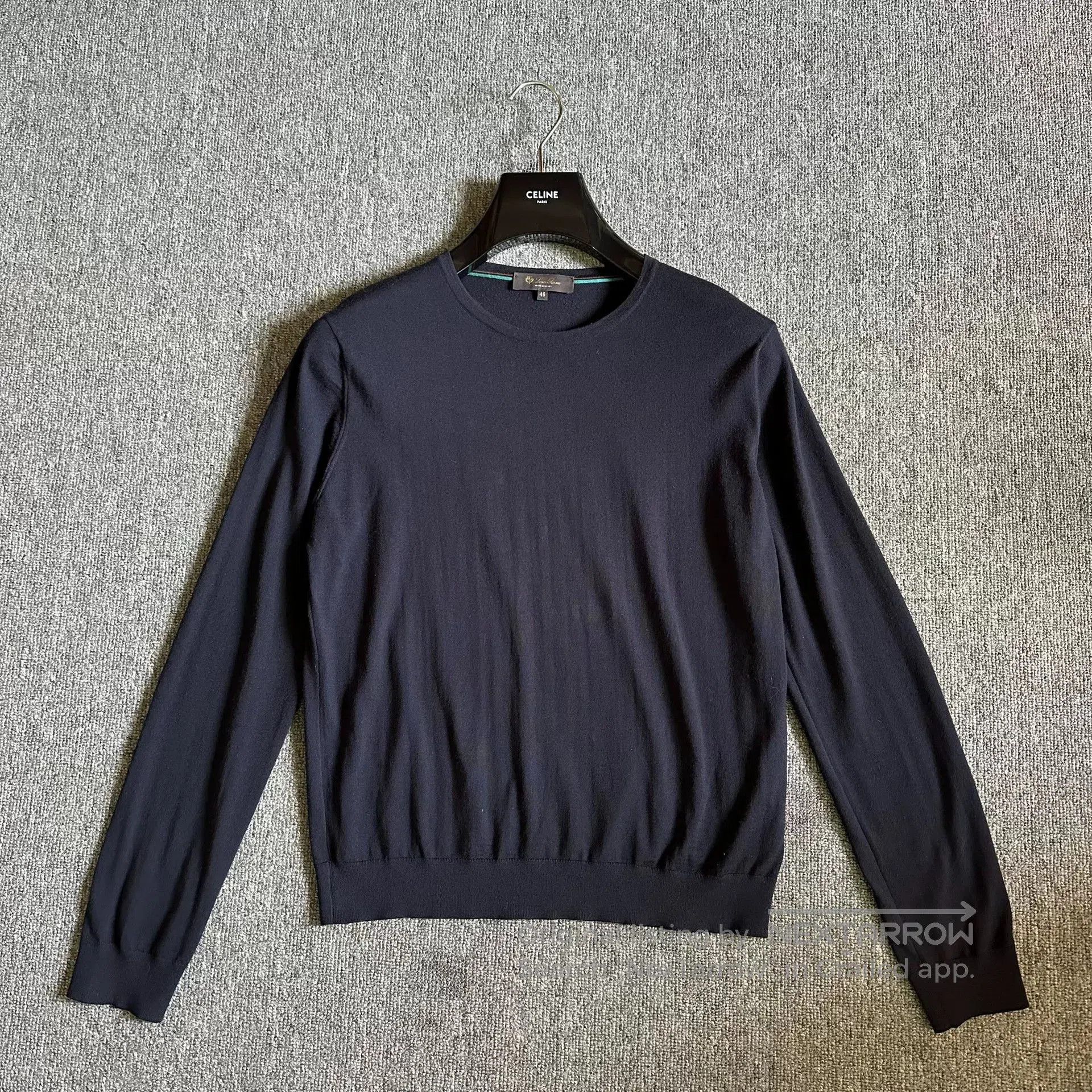 Loro Piana Loro Piana Solid Color Wool Sweater. Size US S / EU 44-46 / 1 - 1 Thumbnail