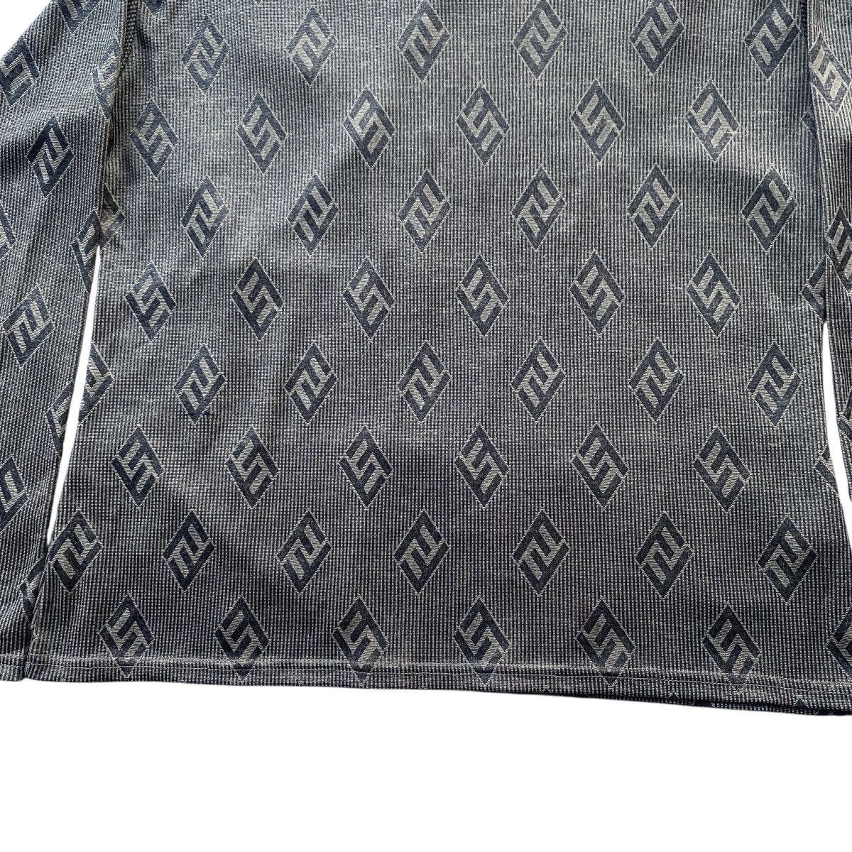 Fendi FENDI FF Full Monogram Zucca Print Mock Neck Top Long Sleeve Size S / US 4 / IT 40 - 12 Thumbnail