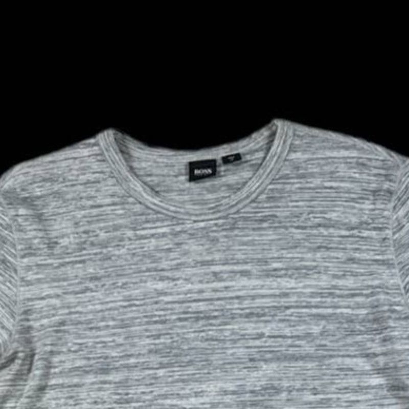 Hugo Boss Hugo Boss Gray Shirt | Size L Size US L / EU 52-54 / 3 - 3 Thumbnail