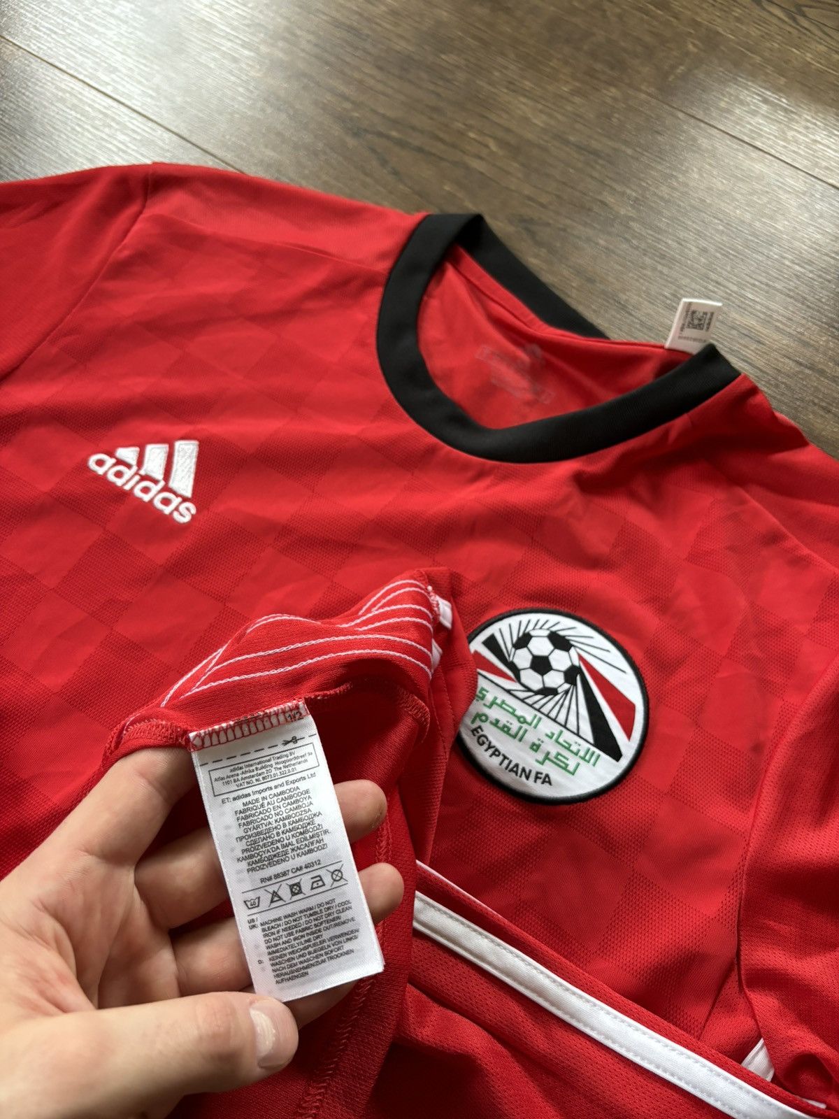 Adidas Adidas Egypt Soccer Football Jersey 18/19 Men’s Sz S Size US S / EU 44-46 / 1 - 7 Thumbnail