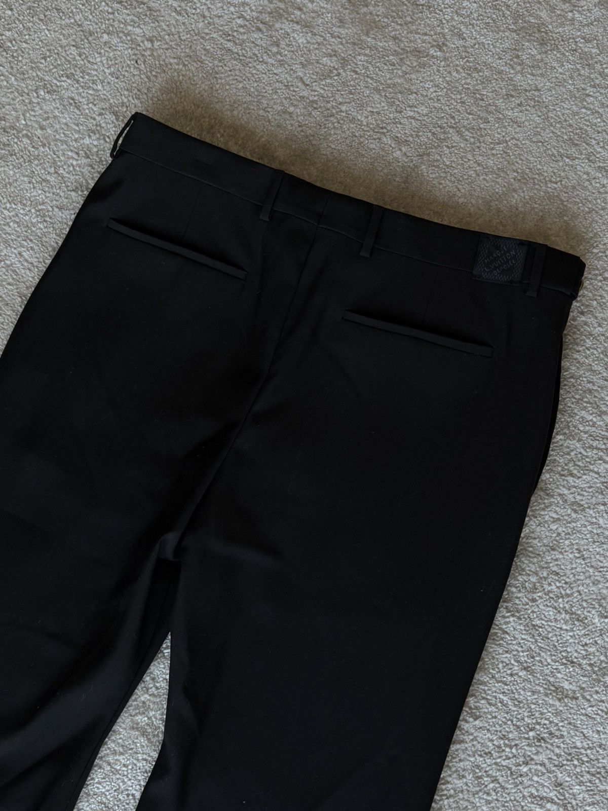 Louis Vuitton Louis Vuitton Tailored Wool Flared Pants Size 54R - 6 Thumbnail