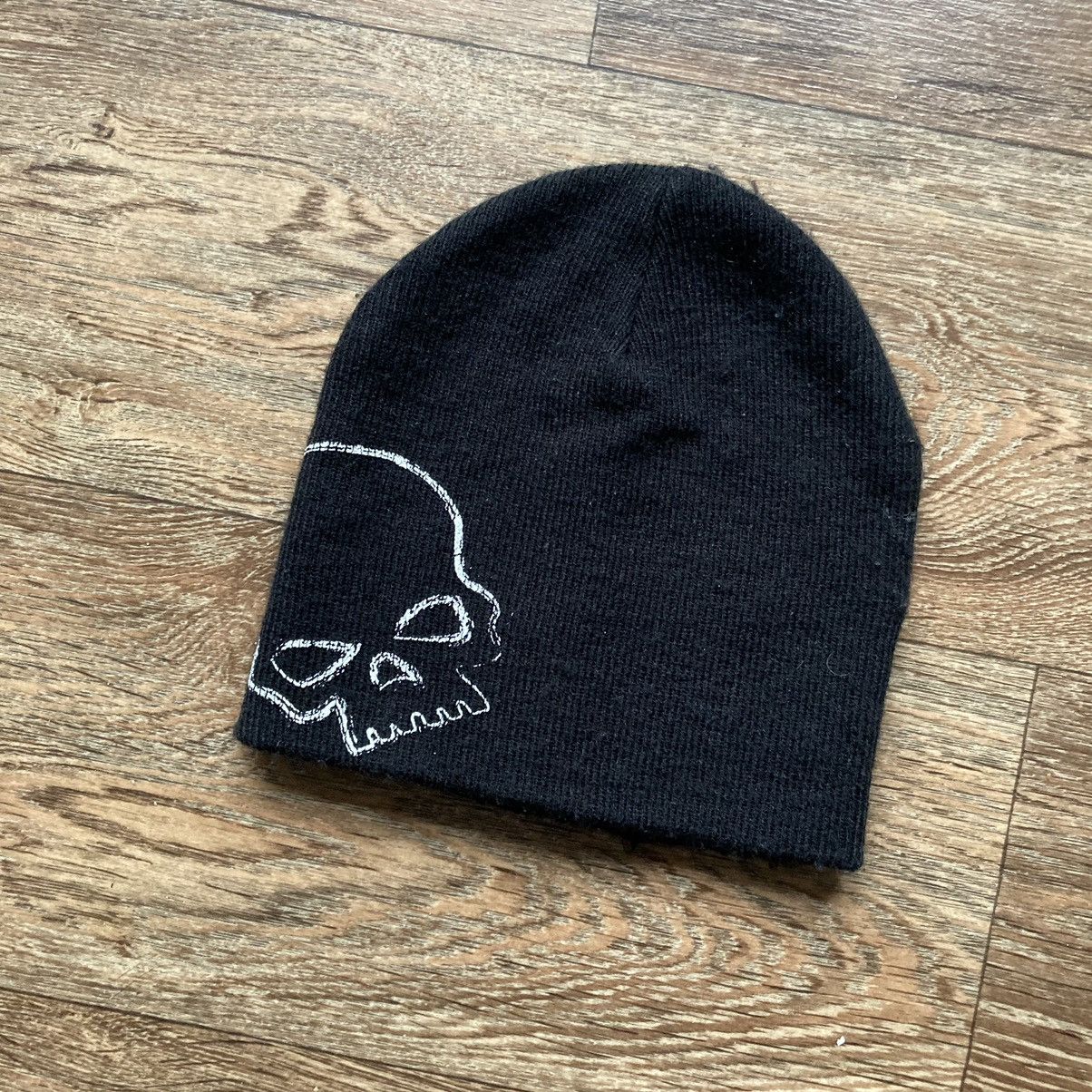 20471120 × Vintage Vintage Y2K skull hat Size ONE SIZE - 1 Preview