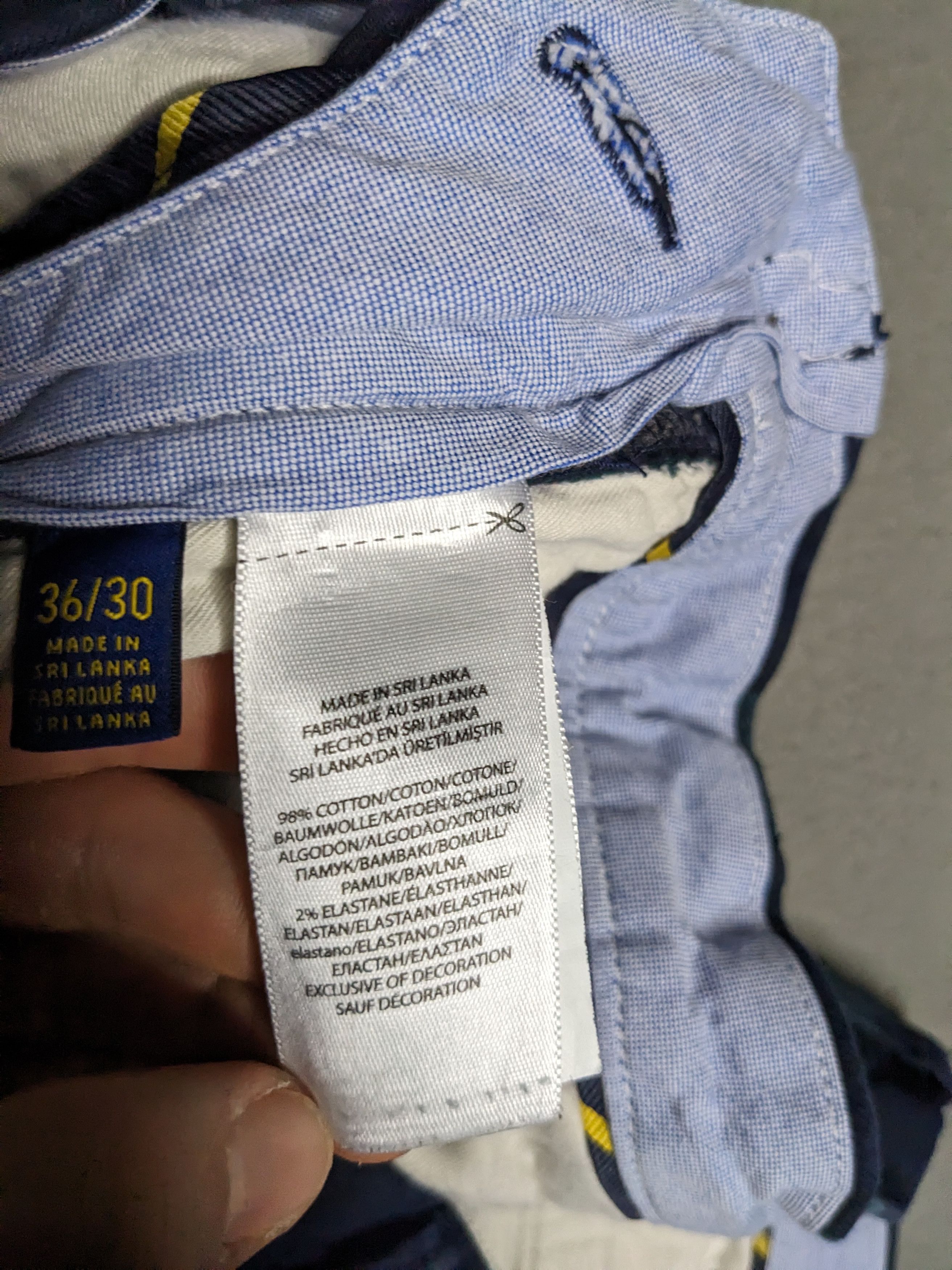 Polo Ralph Lauren Polo Ralph Lauren Tartan Plaid Chino Pants Twill Mens 36x29 Size US 36 / EU 52 - 16 Thumbnail