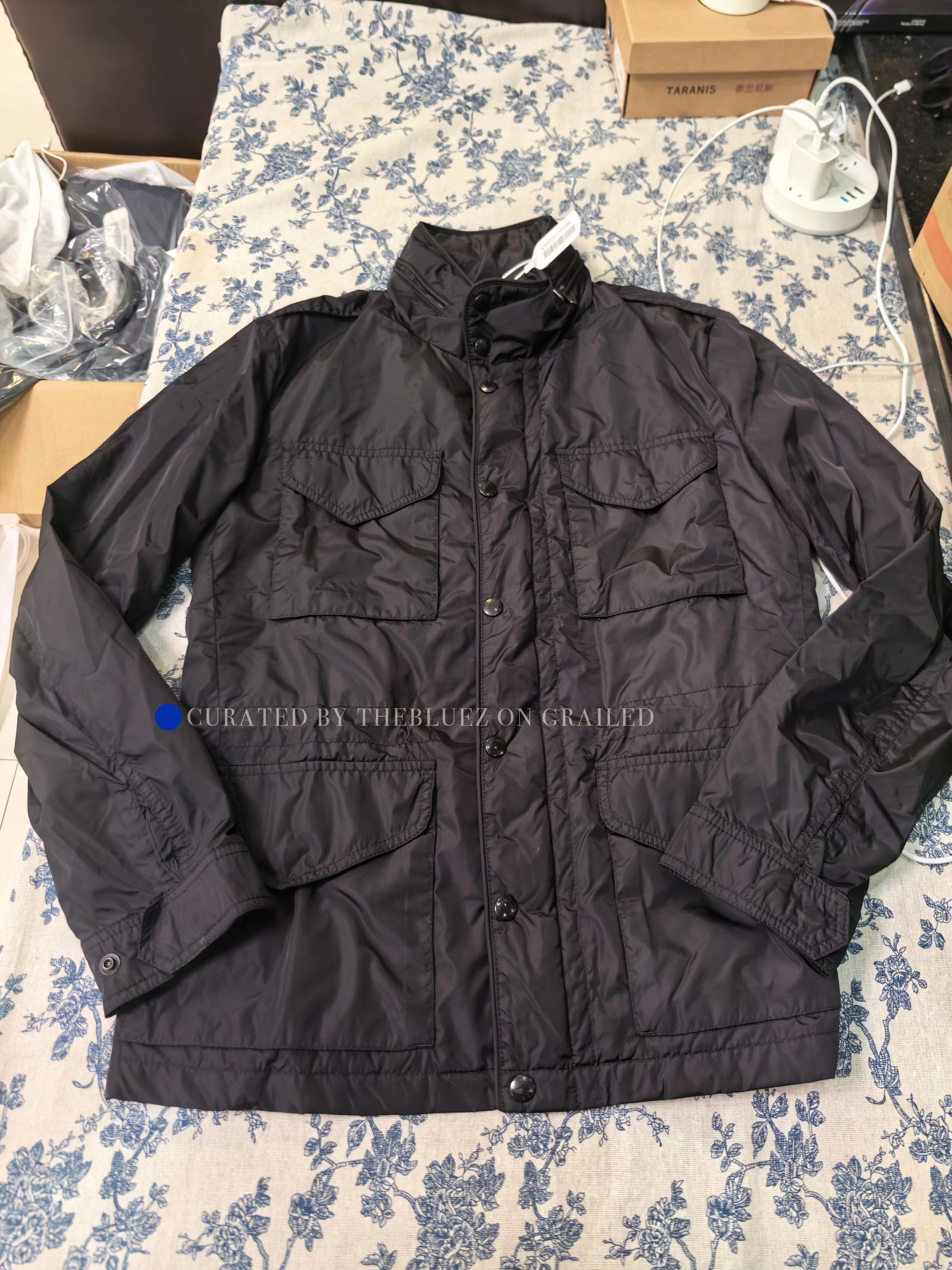 Moncler Black Stowable Workwear Puffer Jacket Size US S / EU 44-46 / 1 - 1 Thumbnail