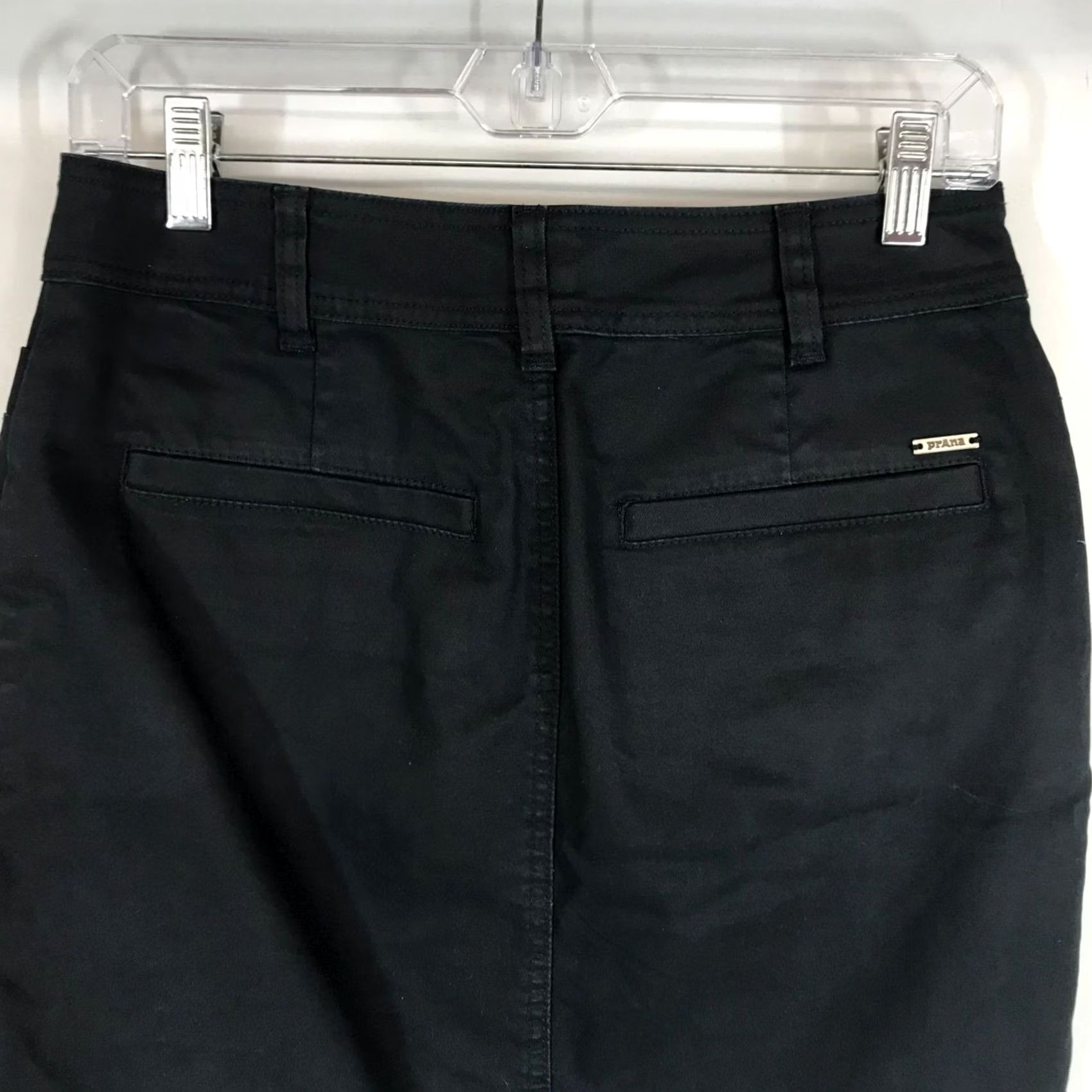 Prana PRANA WOMEN'S Skirt NAVY 4 Button Pockets Short Short Navy 90s? Size 27" / US 4 / IT 40 - 5 Thumbnail