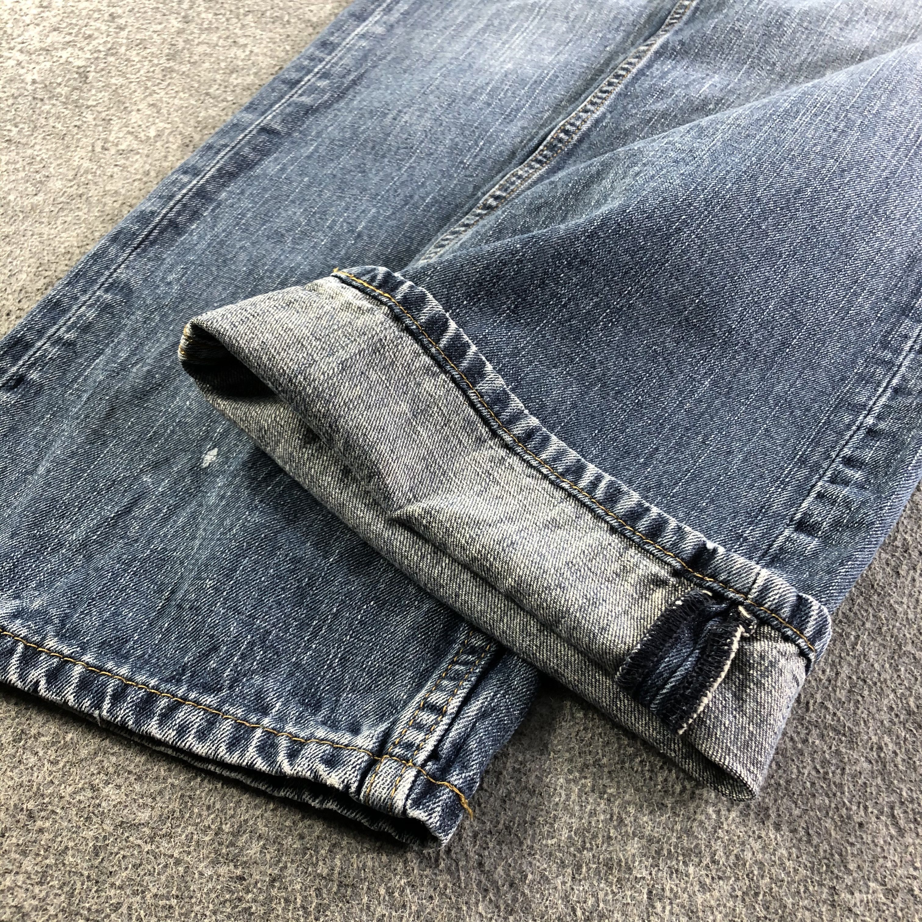 Levi's Vintage Blue Wash Levis 559 Jeans-J3545 Size US 37 - 6 Thumbnail