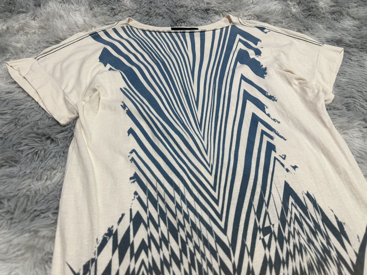 Zucca 🔥Vintage Zucca Issey Miyake Shirt Slash Neck Illusion Graphi Size US M / EU 48-50 / 2 - 3 Thumbnail