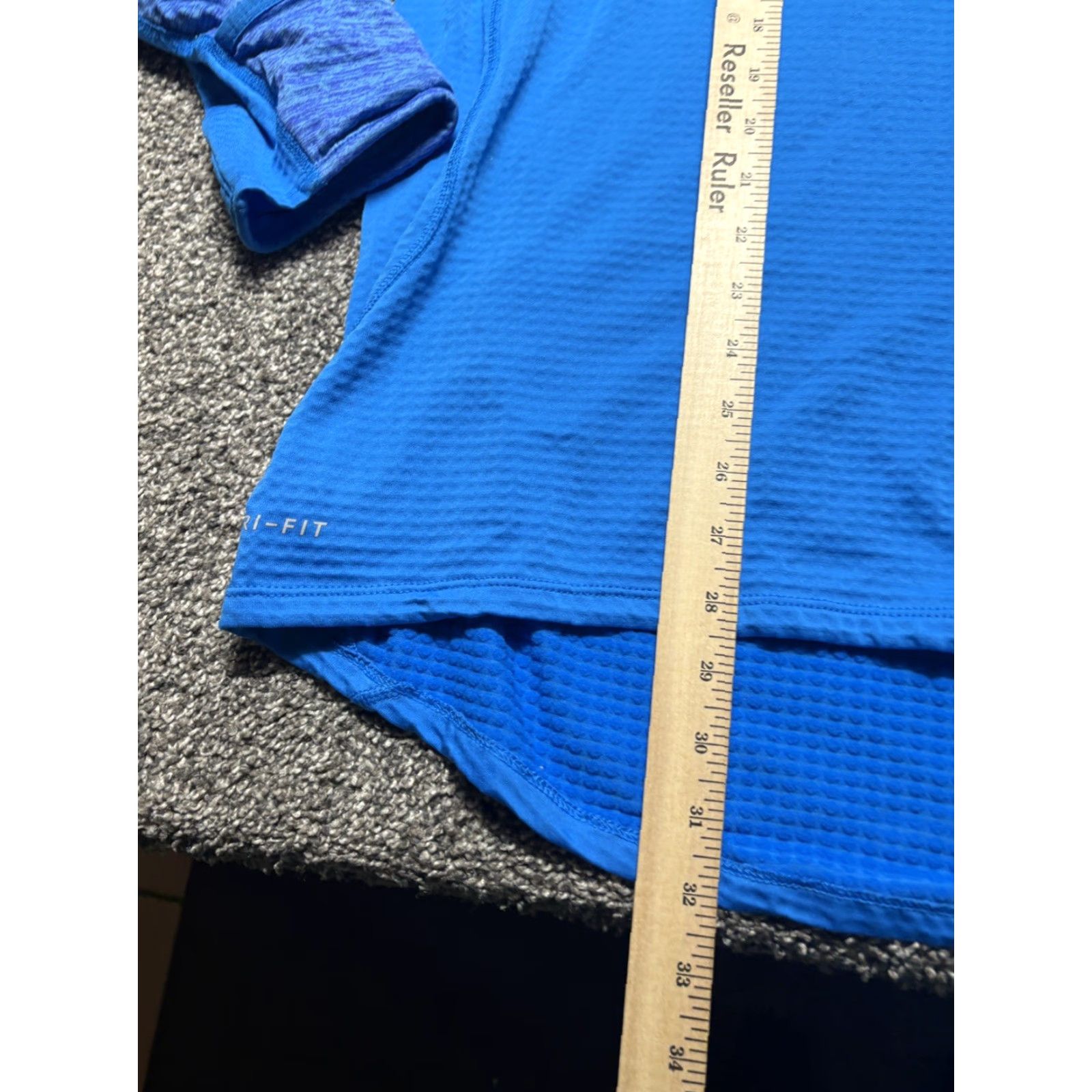 Nike Nike Therma Element Sphere Jacket 1/2 Zip Mens XL Blue Dri Fit Running 857829 Size US XL / EU 56 / 4 - 6 Thumbnail