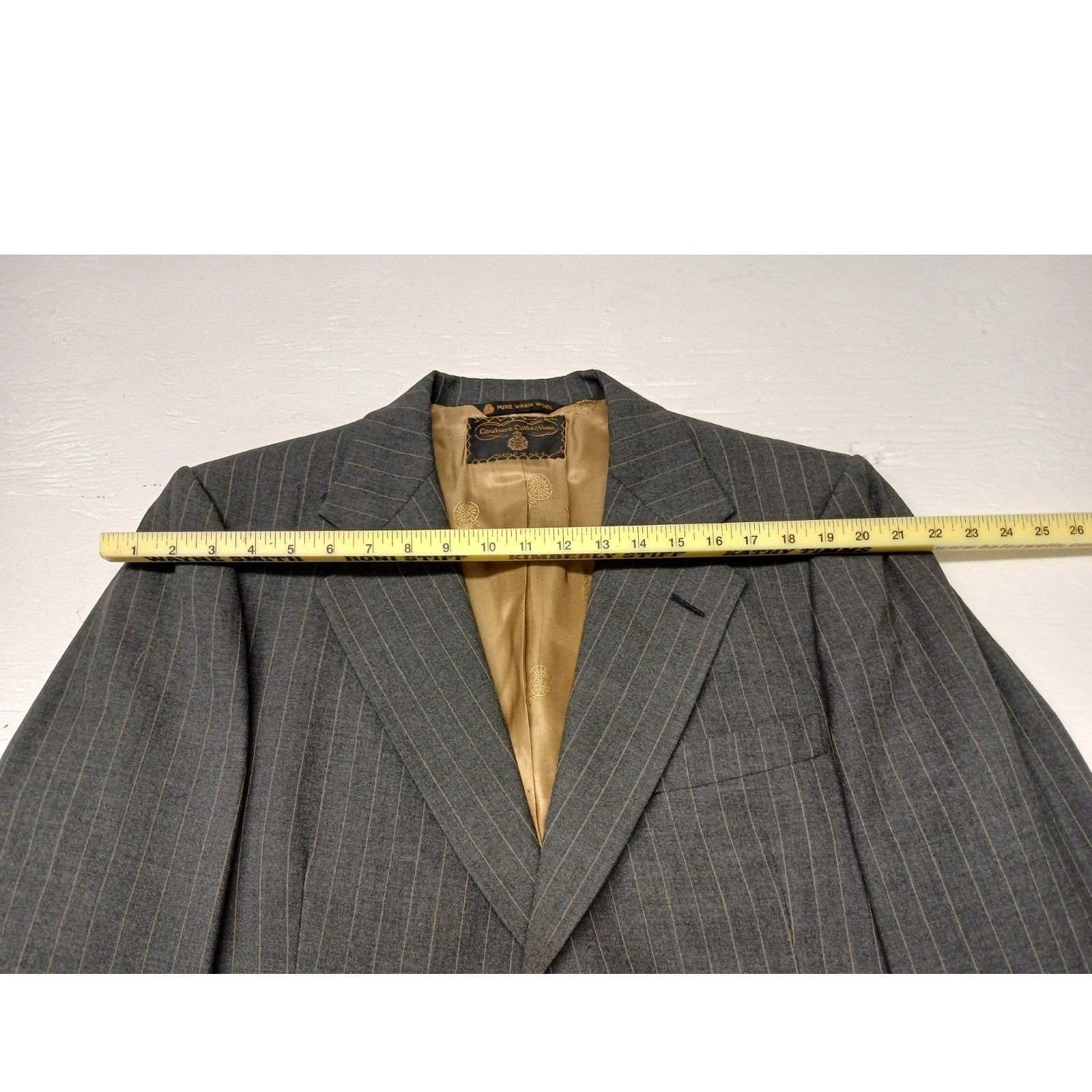 Other Cotoure (No Size) Mens Charcoal Collection Pure Wool Blazer Size 42R - 6 Thumbnail