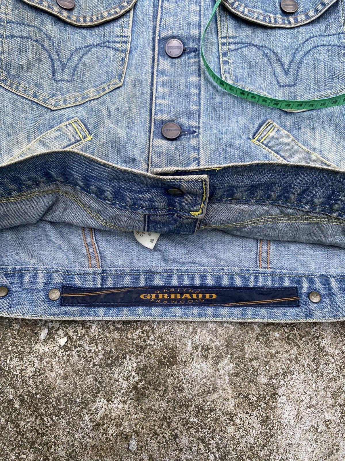 Marithe + Francois Girbaud SUN FADED MFG MARITHE FRANCOIS GIRBAUD DENIM JACKET Size US S / EU 44-46 / 1 - 7 Thumbnail
