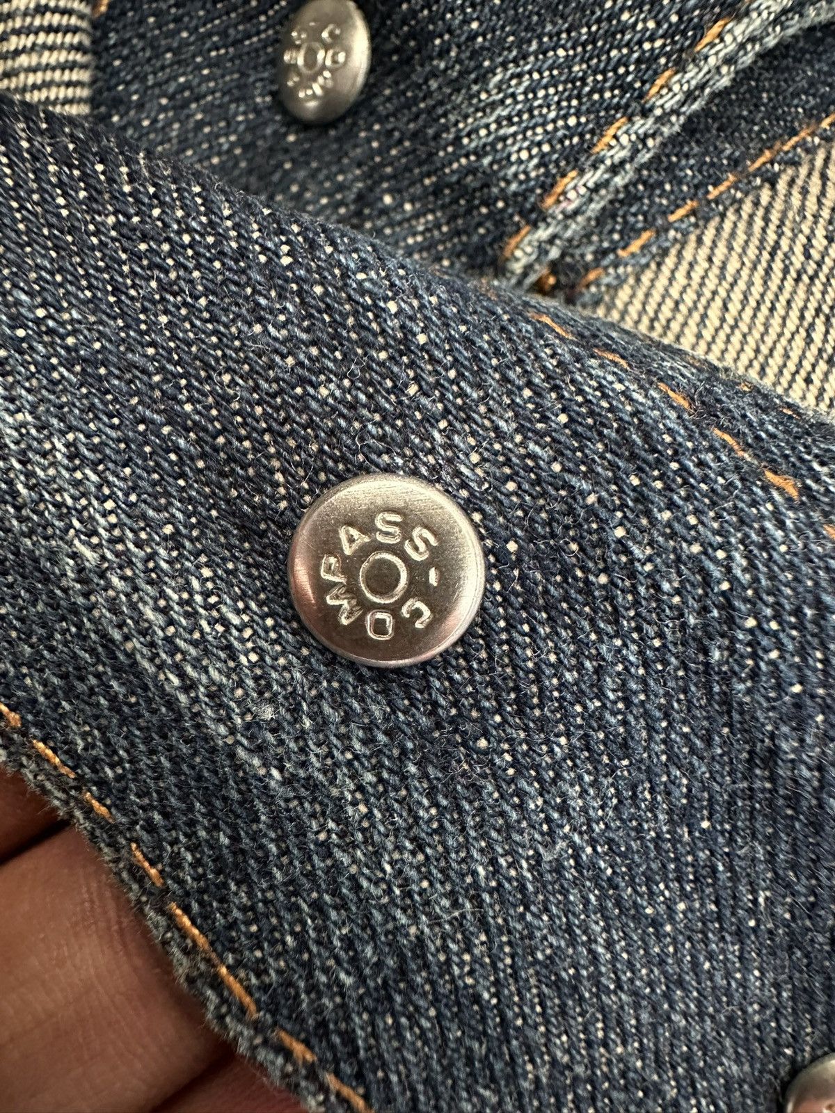 JACKROSE 00's JACKROSE trucker distressed denim jacket Size US M / EU 48-50 / 2 - 18 Thumbnail