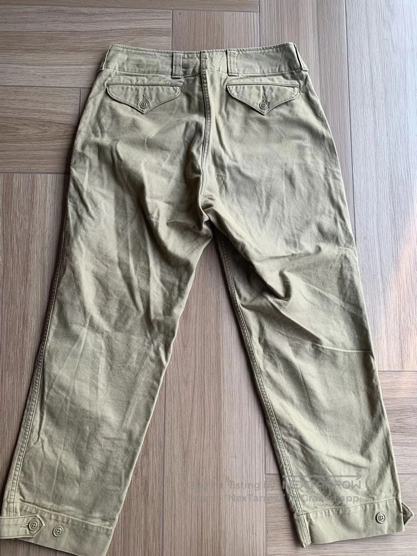 Freewheelers classic functional cargo jogger pants. Size US 34 / EU 50 - 2 Thumbnail