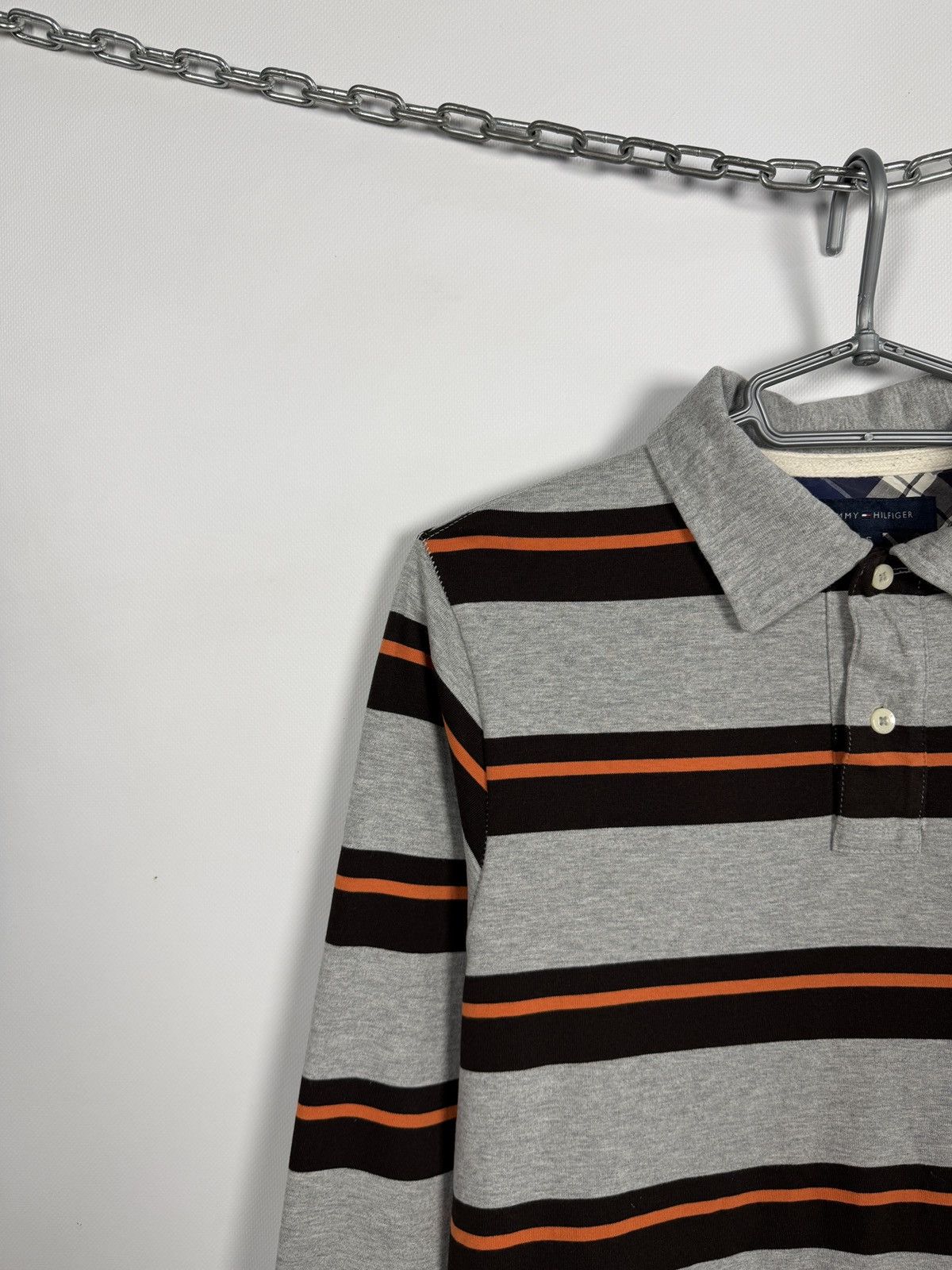 Tommy Hilfiger Tommy Hilfiger Long Sleeve Striped Polo Shirt Area Council Size US S / EU 44-46 / 1 - 3 Thumbnail