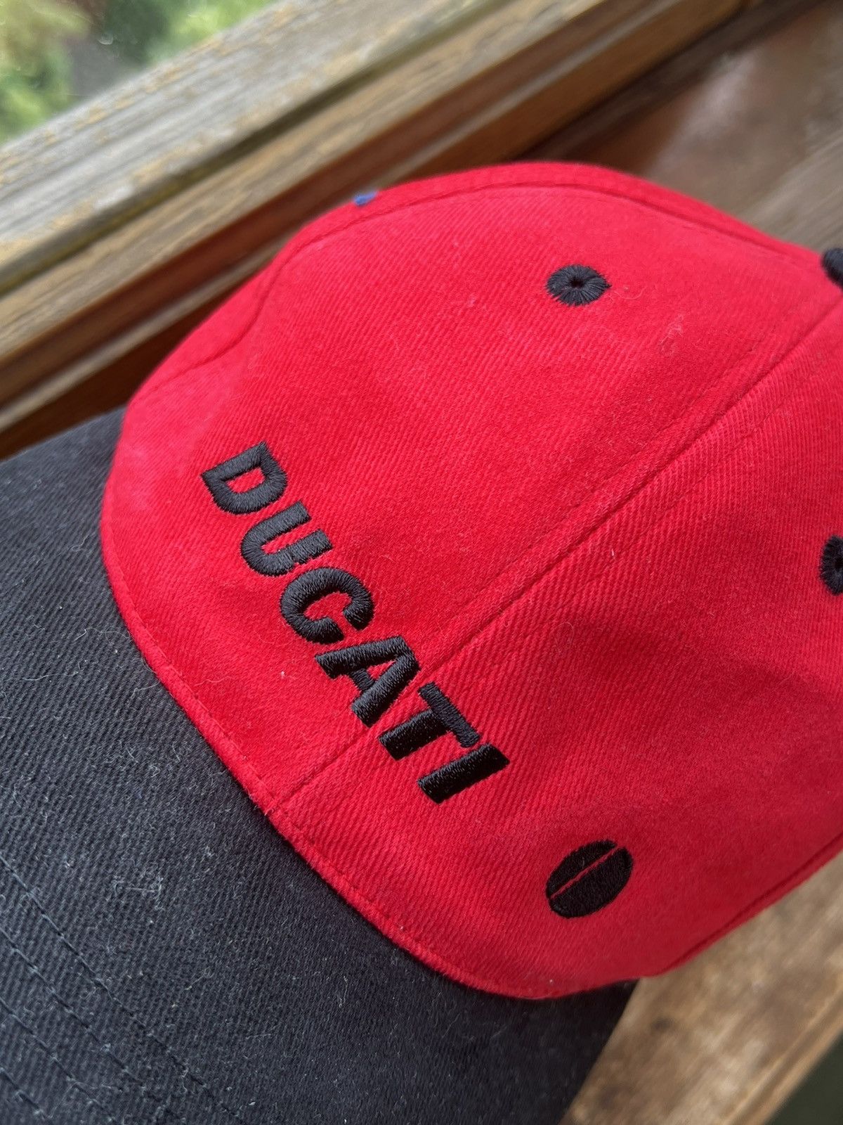 Vintage Vintage Ducati Racing Moto Cap Y2K Hat Size ONE SIZE - 4 Thumbnail