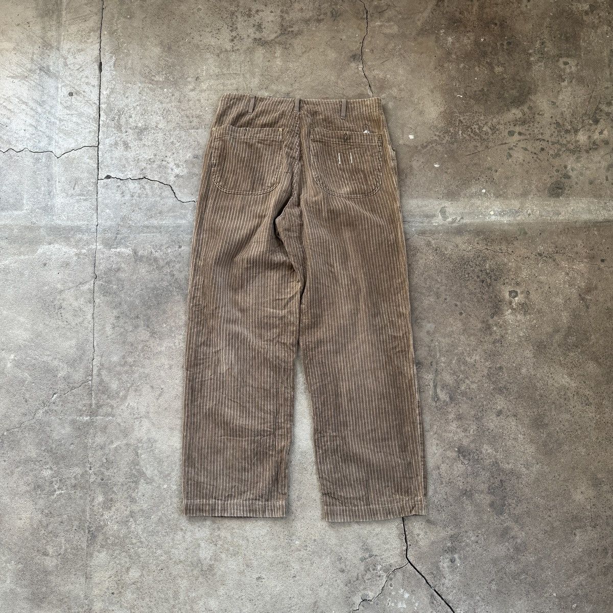 Vintage Vintage 90's Rivet Laundry Italy Corduroy Work Pant Size US 34 / EU 50 - 2 Thumbnail