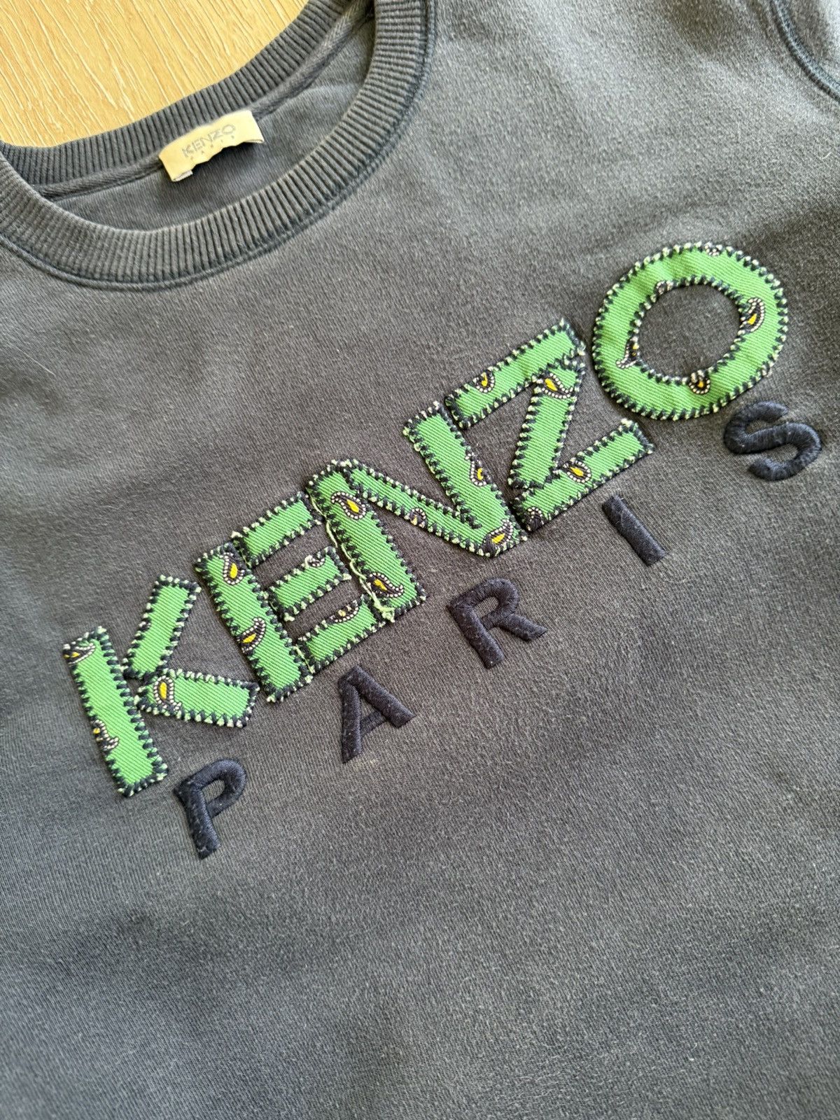 Kenzo Kenzo Black Bandanna Sweatshirt Size US S / EU 44-46 / 1 - 10 Thumbnail