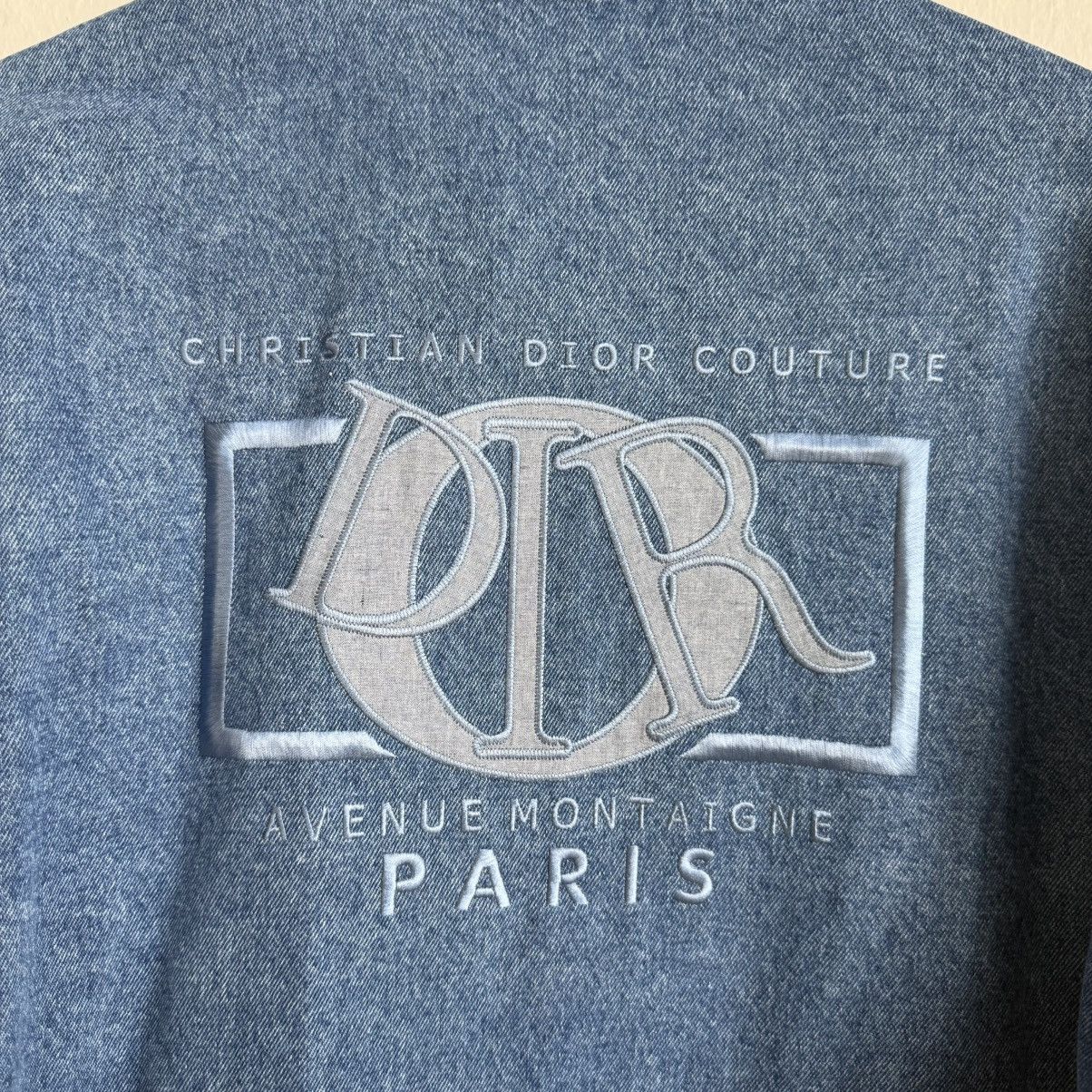 Dior Dior Blue Denim Jacket Size US XL / EU 56 / 4 - 8 Thumbnail