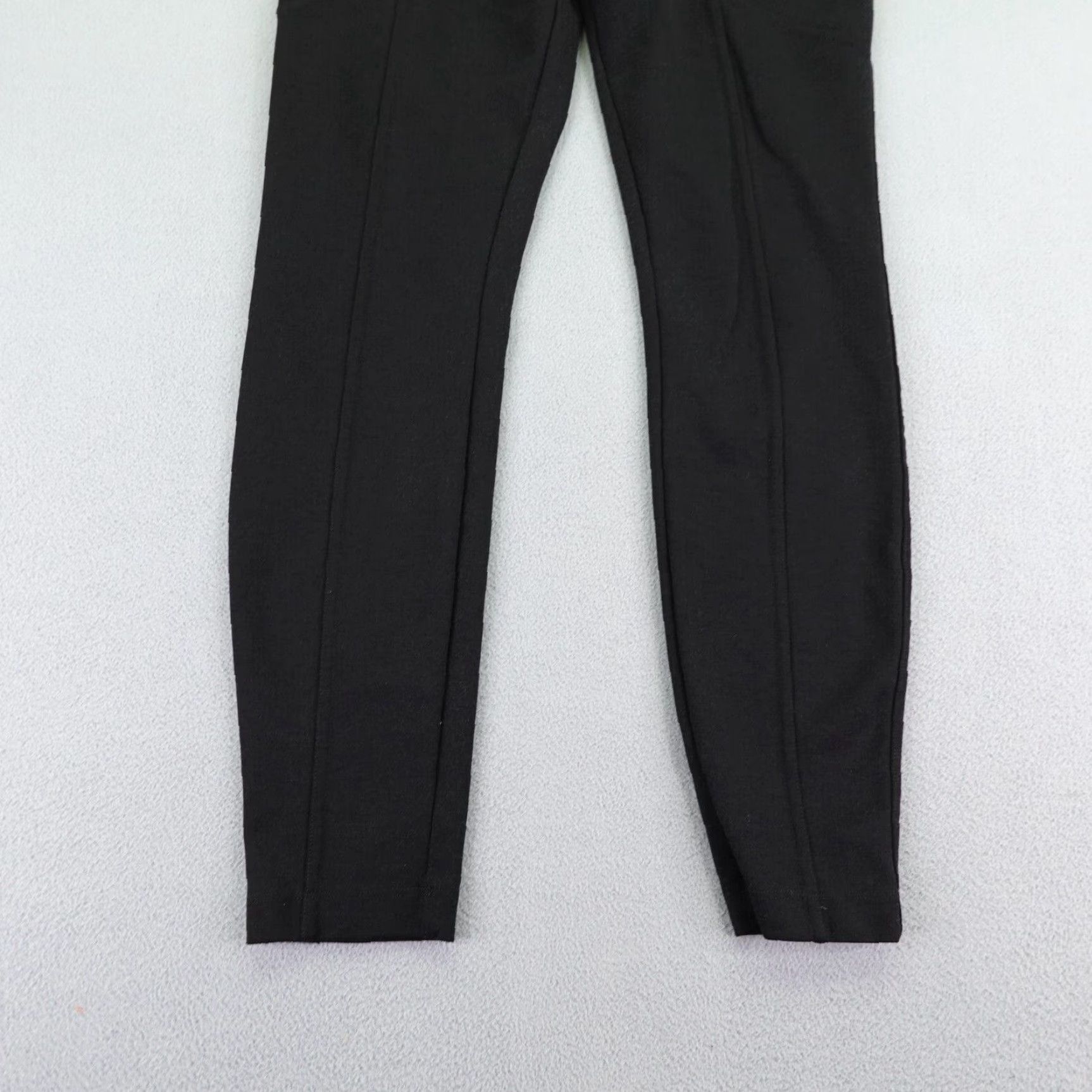 Vintage VINTAGE American Giant Women's Pants Size 6 Black Skinny Leggings Pockets Casual Size 28" / US 6 / IT 42 - 3 Thumbnail