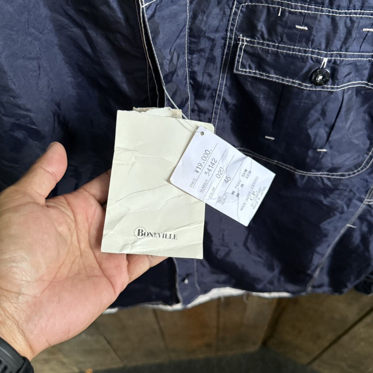 Boneville Vintage Boneville Navy Artic Shirt (NOS) Size US L / EU 52-54 / 3 - 3 Thumbnail