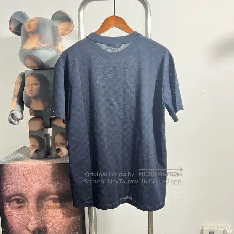 Louis Vuitton Louis Vuitton Full-print checkerboard short sleeve Size US M / EU 48-50 / 2 - 2 Thumbnail