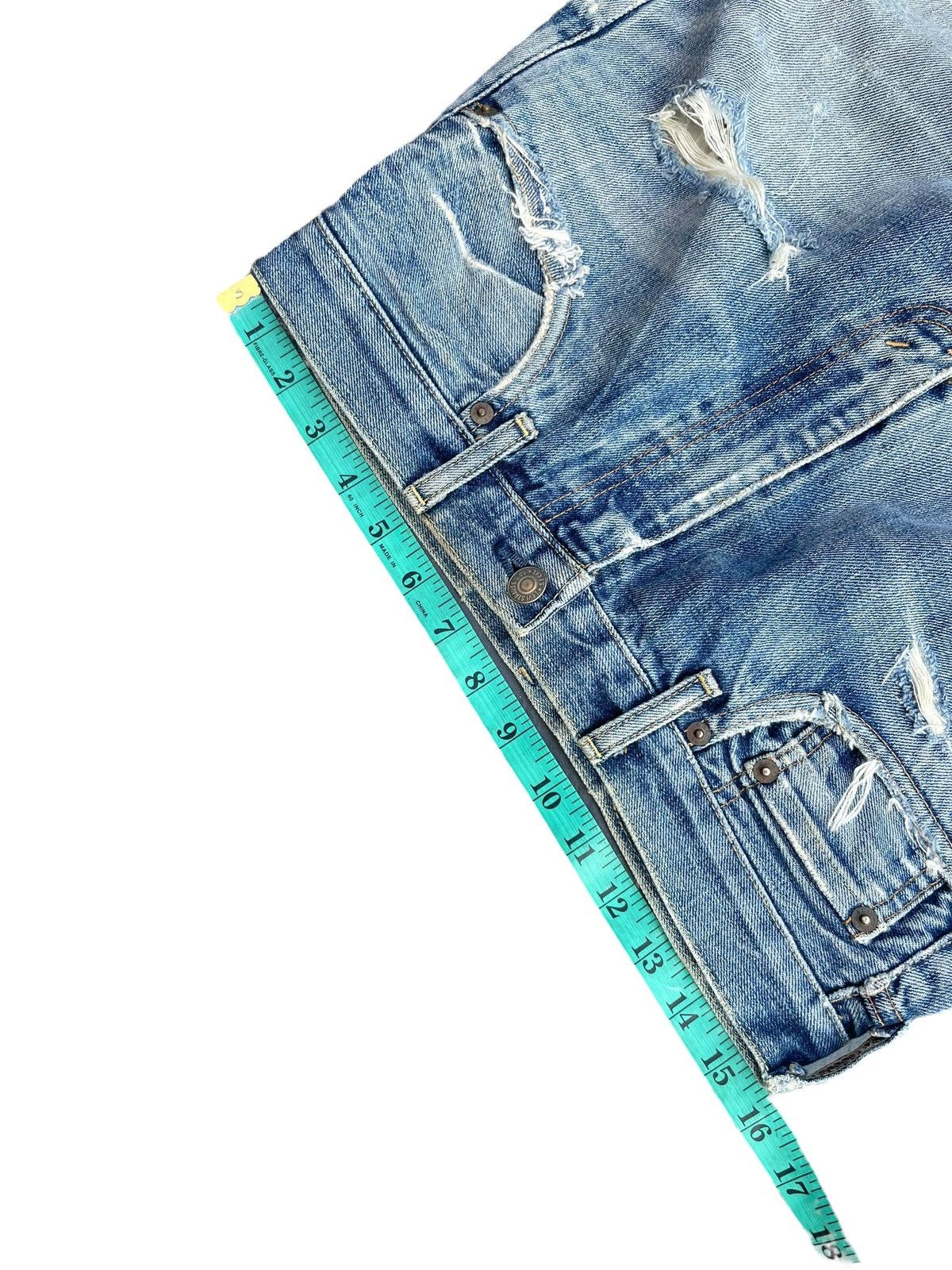 Levi's Vintage Levi’s 502XX Selvedge Distressed Size US 31 - 14 Thumbnail
