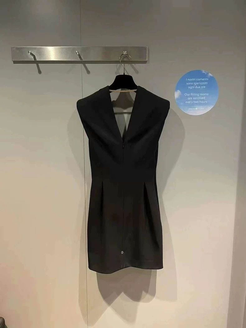 Versace Versace Black dress Size S / US 4 / IT 40 - 3 Thumbnail