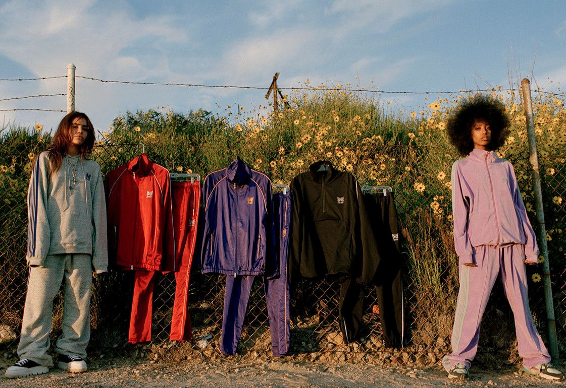 AWGE × Needles AWGE Needles purple Piping Track Jacket ASAP ROCKY 19ss S Size US S / EU 44-46 / 1 - 5 Thumbnail
