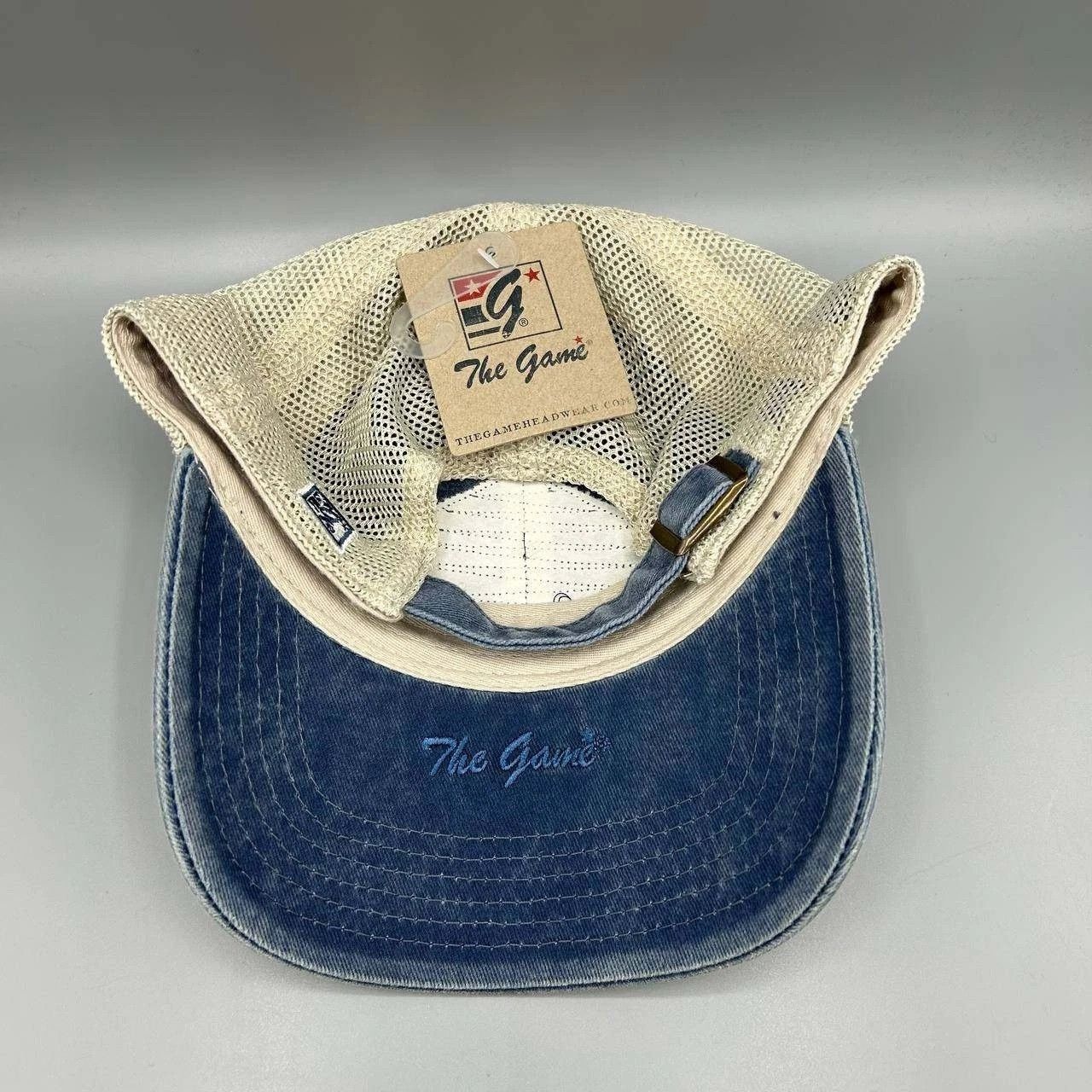 The Game Vintage UCLA Bruins Trucker Hat Men Denim NCAA Snap Back Cap Size ONE SIZE - 8 Thumbnail