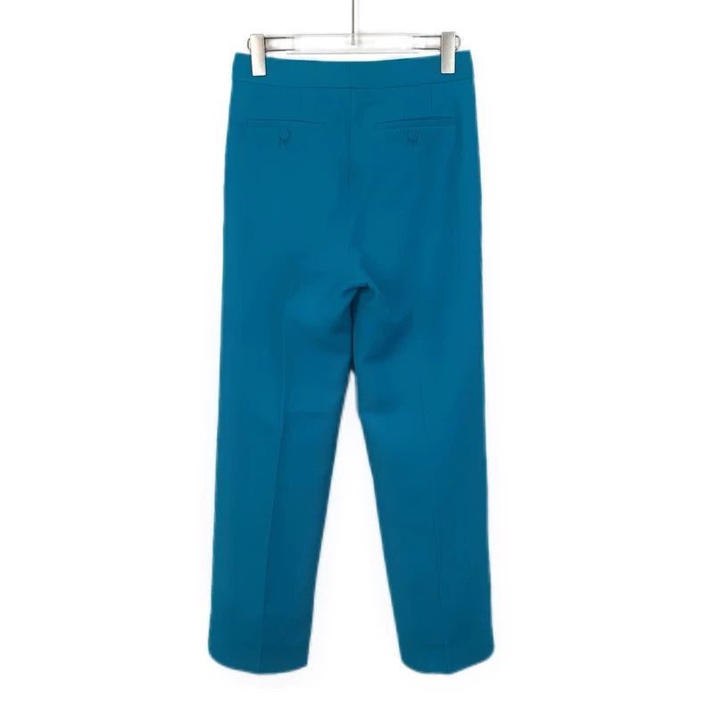 Gucci Gucci Blue mulberry silk casual suit trousers 2502-Nextarro Size 26" / US 2 / IT 38 - 2 Thumbnail