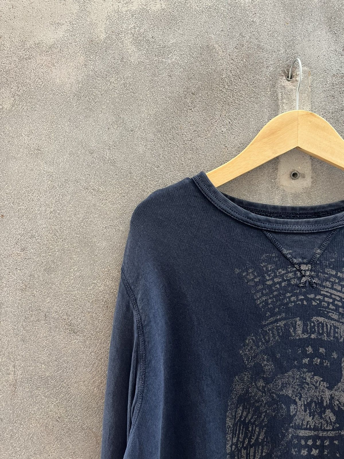 Denim & Supply Ralph Lauren × Ralph Lauren Denim & Supply RL Eagle Sweatshirt Vintage Navy Size US XL / EU 56 / 4 - 4 Thumbnail