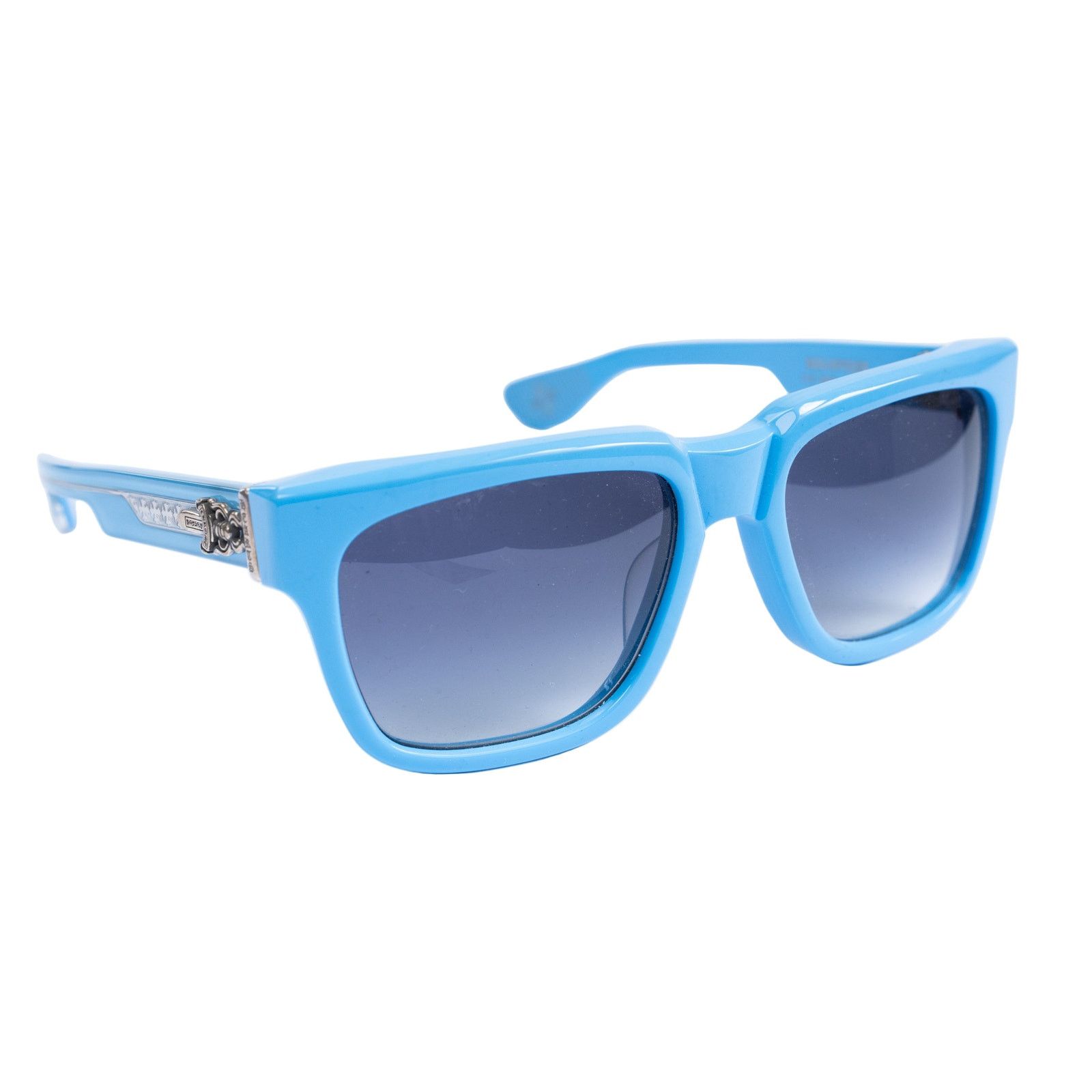 Chrome Hearts Box Officer Baby Blue Sunglasses Size ONE SIZE - 2 Thumbnail