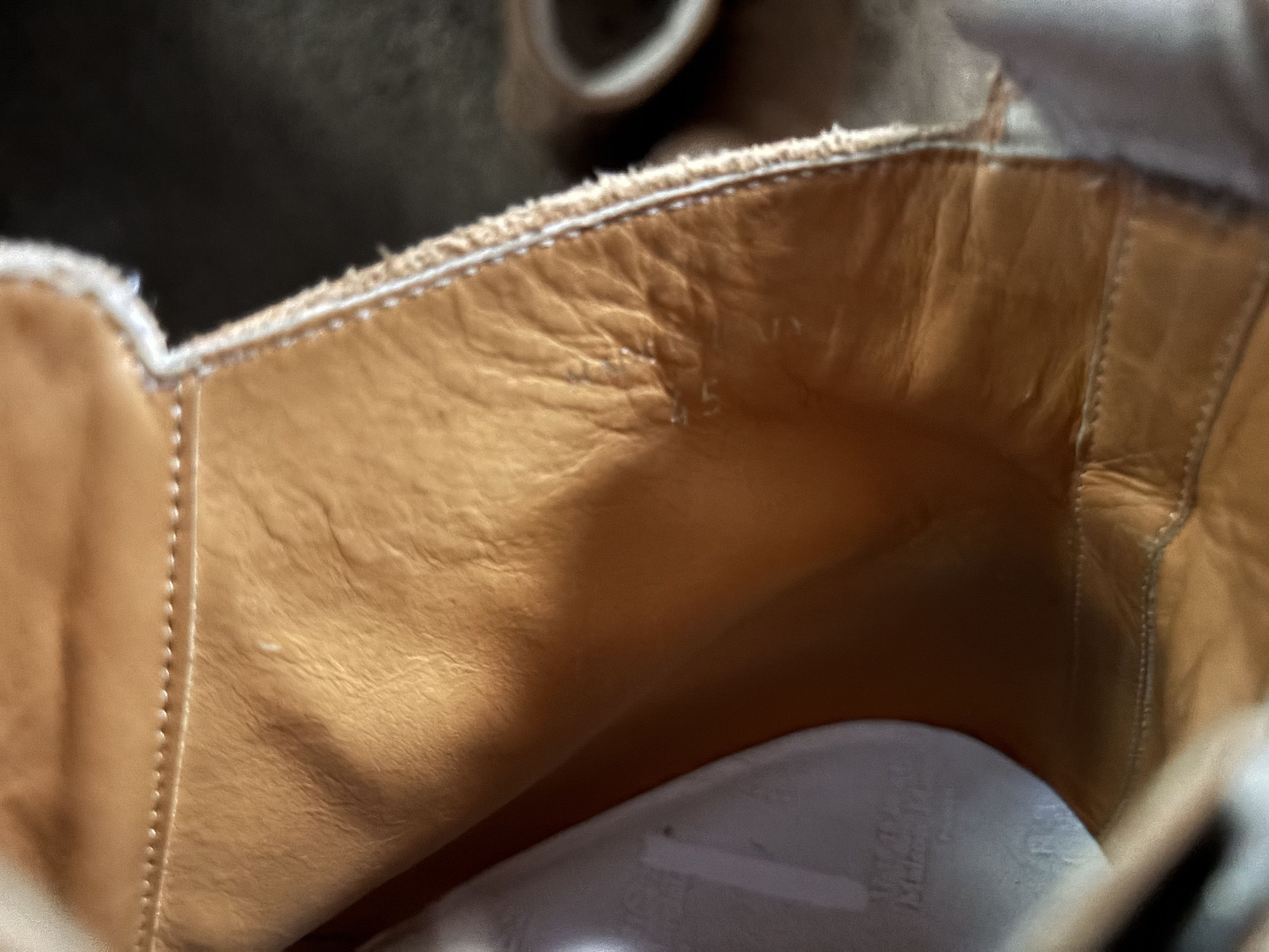 Maison Margiela AW16 Metal Heel Scratched Leather Ankle Boots Size US 12 / EU 45 - 9 Thumbnail